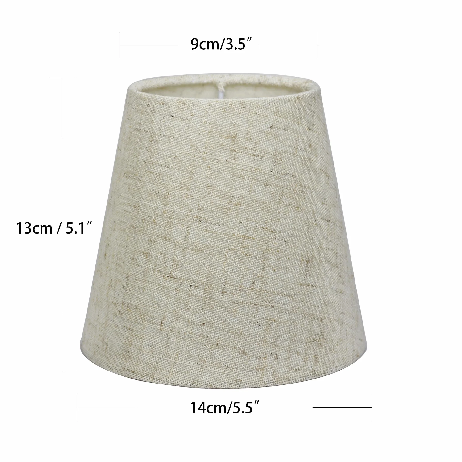 Sinta 2 sztuki abażur materiałowy E14/E27 nowoczesny zamiennik lampa wisząca