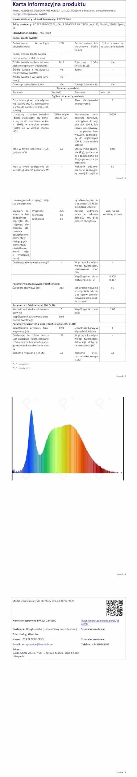 Lampka Nocna do Czytania Na Ścianę LED, Biała Lampa na Wysięgniku Ścienna do Czytania LED z Wtyczką, 3 Tryby Kolorów, Oświetlenie Punktowe 50°, Dwa Przełącznik Dotykowy