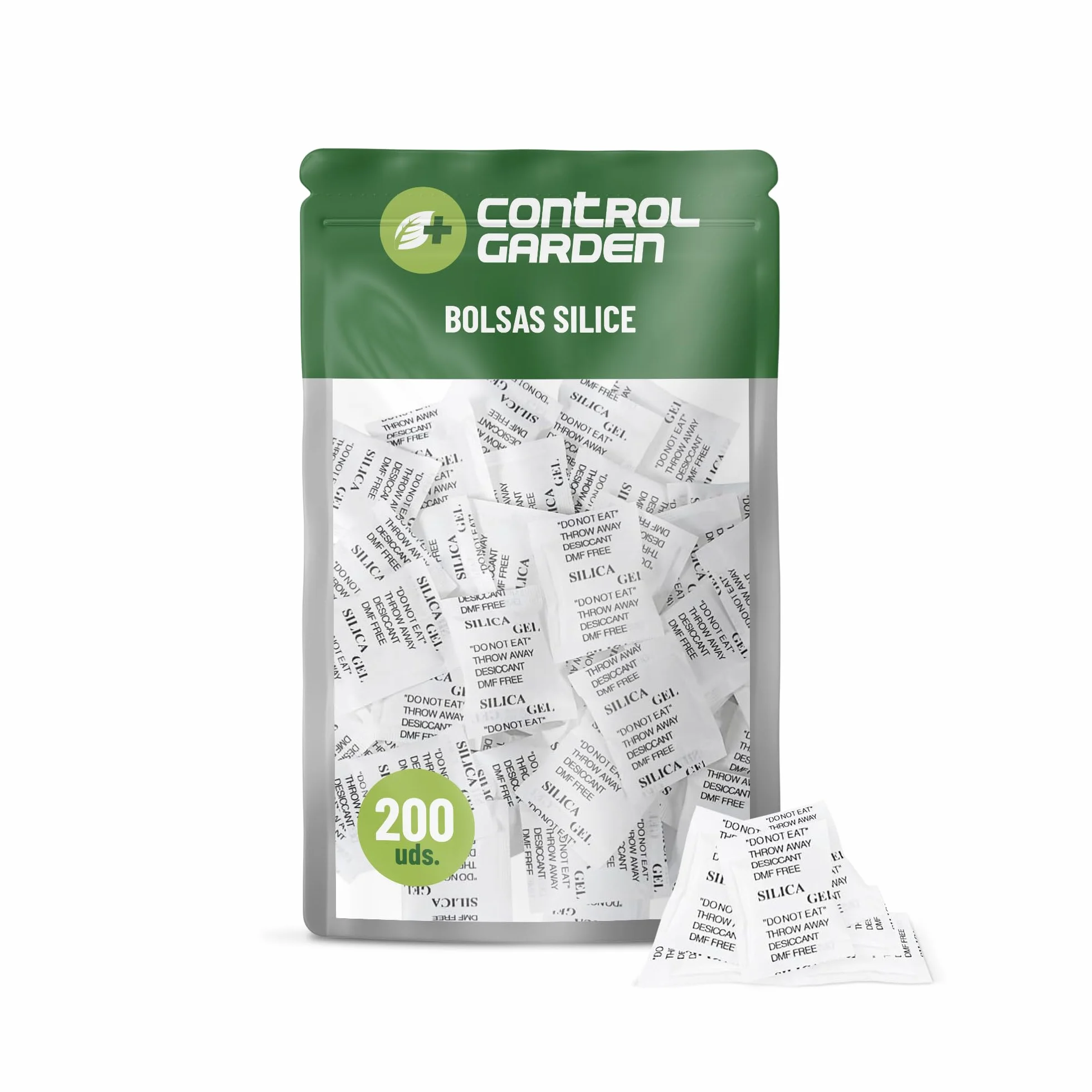 CONTROL GARDEN 200 1 g Żel krzemionkowy odporny na wilgoć Worki usuwają wilgoć i nieprzyjemne zapachy, nietoksyczne koperty osuszające, naturalny osuszacz powietrza