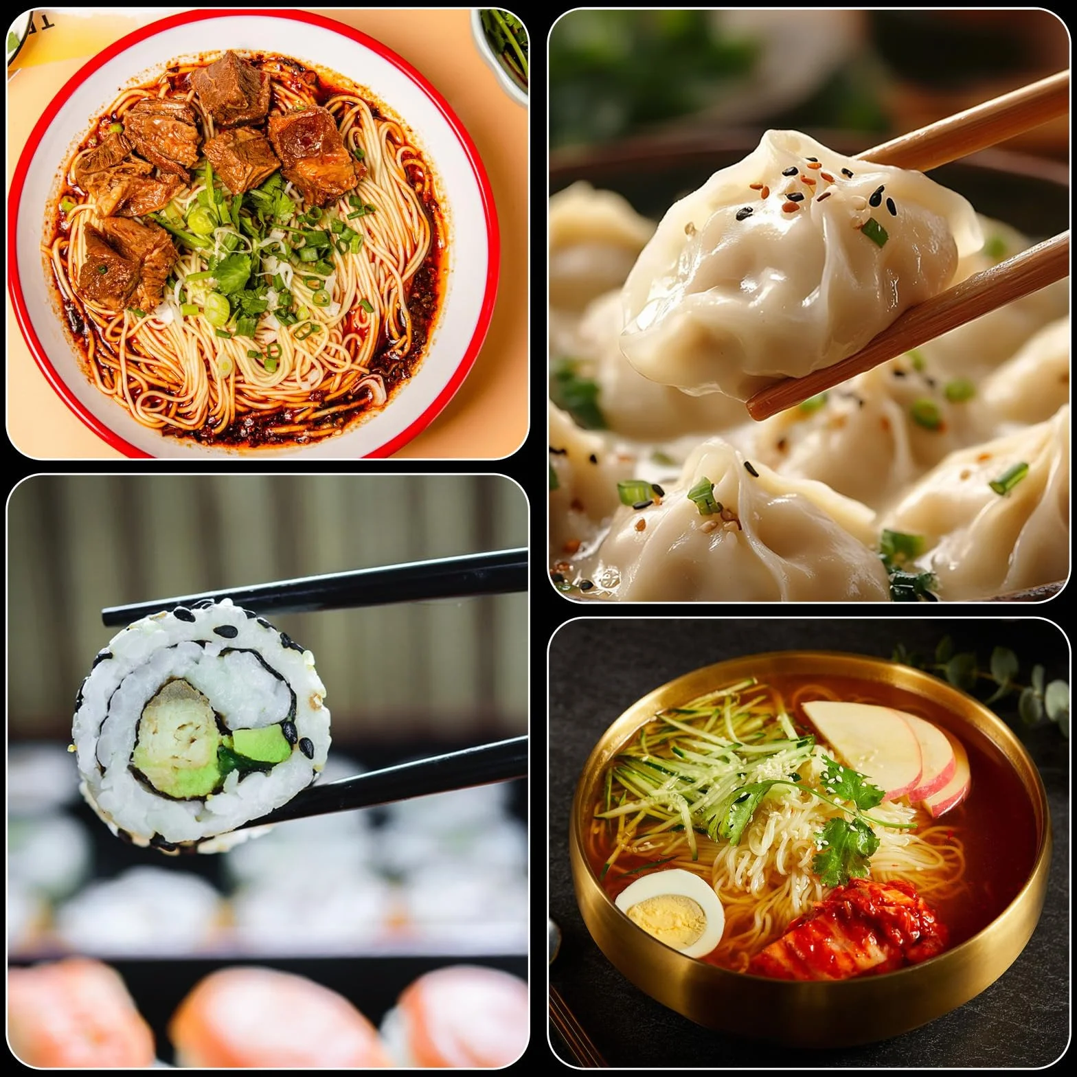 Mabor 5 sztuk pałeczek pomocniczych do sushi, pałeczki do sushi, pałeczki do jedzenia dla dzieci, pomoc dla początkujących, dorosłych i dzieci (czarne)