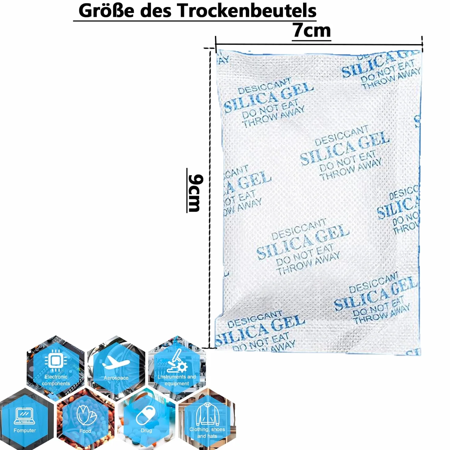 20 sztuk 20g torebki z żelem krzemionkowym, torebki z żelem krzemionkowym, żel krzemionkowy, środek osuszający, klasy spożywczej, osuszacz powietrza, absorbent wilgoci, usuwa wilgoć