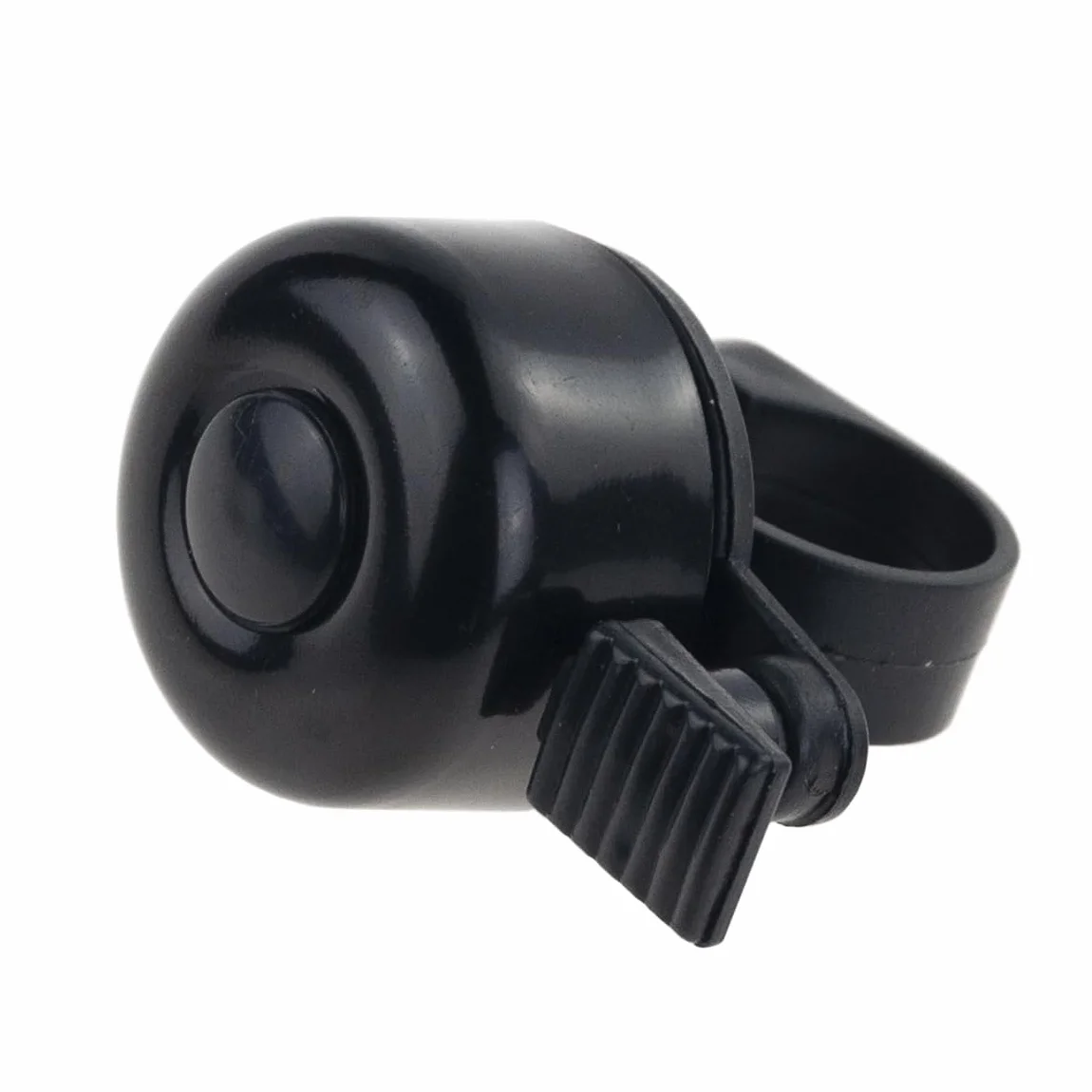 Dzwonek rowerowy MartOm Metalowy, Mechaniczny, Głośny URBAN, Mini dzwonek rowerowy Dzwonek rowerowy Mountainbike Głośny, Wytrzymały MTB Dzwonek rowerowy dla dzieci i dorosłych - Czarny