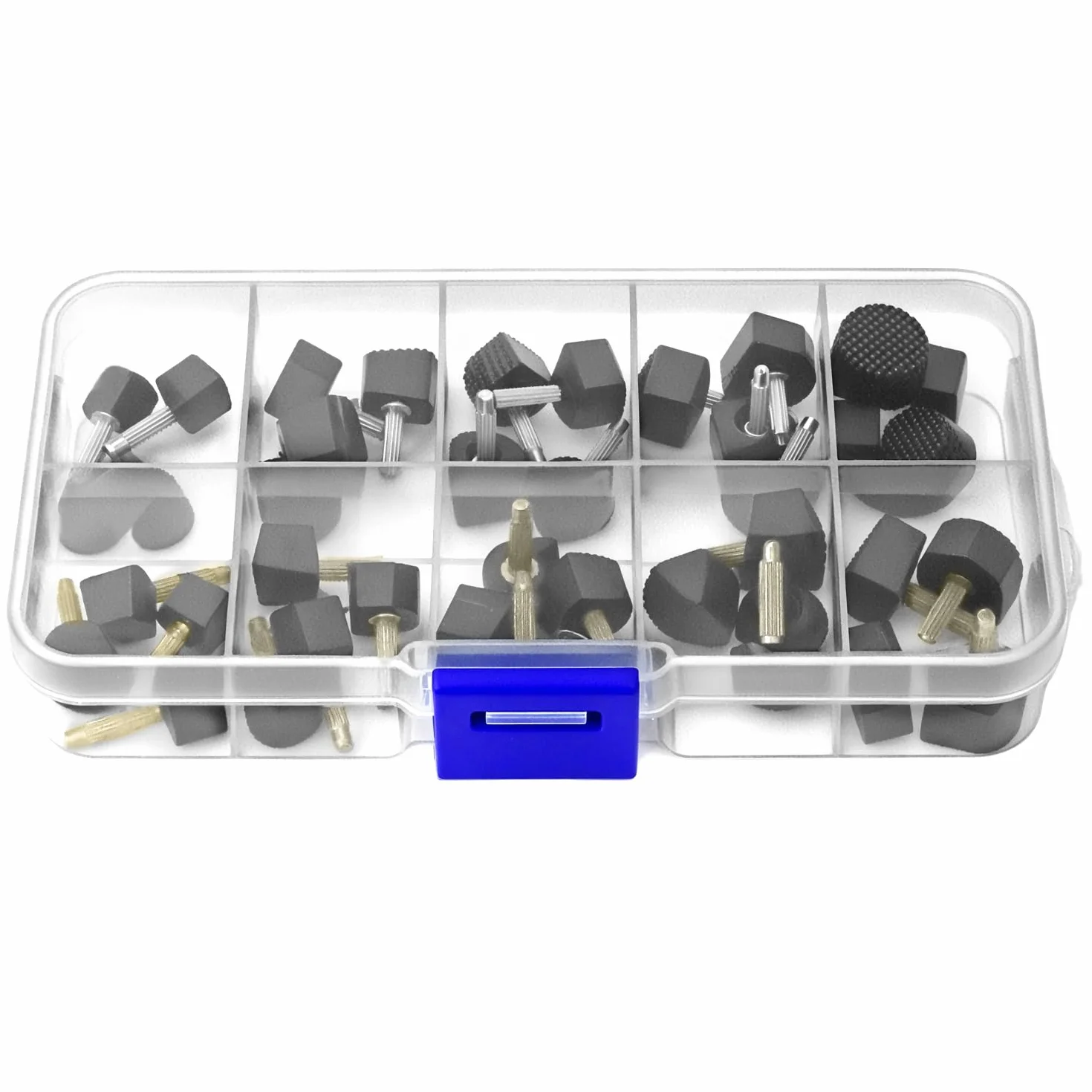 QWORK® 20 par Zamienne końcówki na wysokim obcasie w kształcie litery U 8 9 10 11 12mm