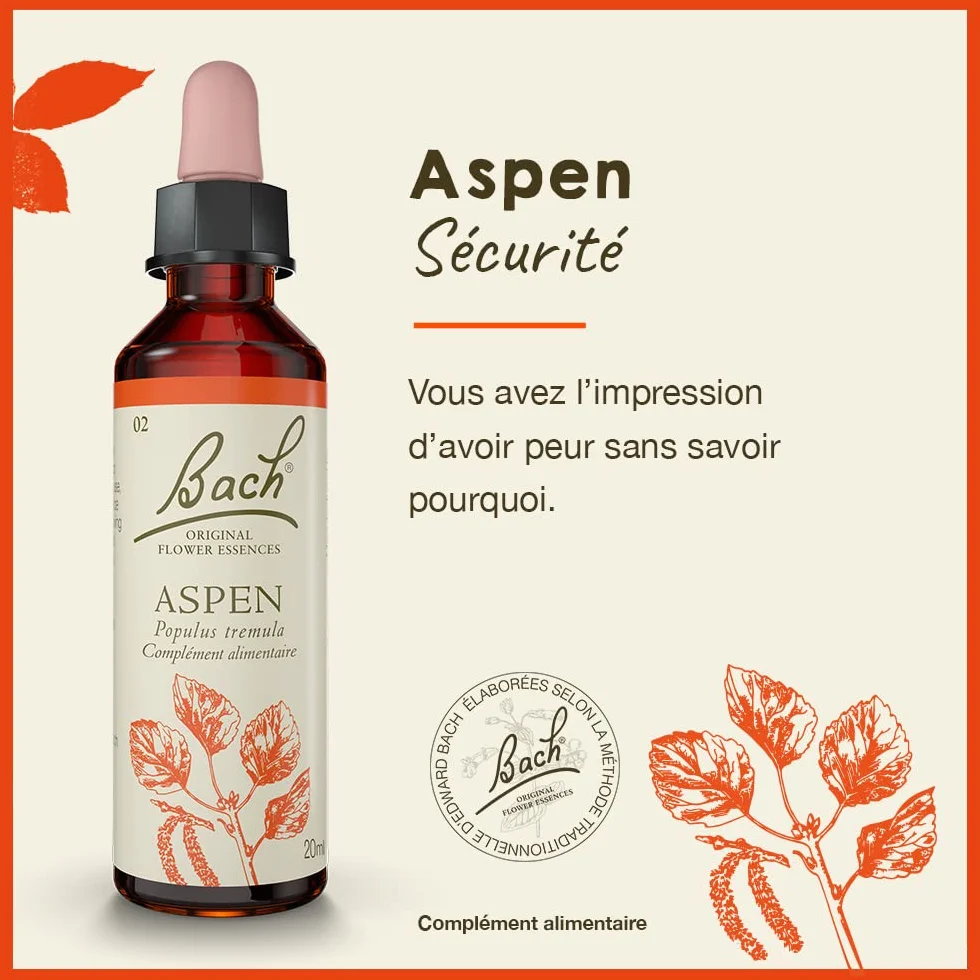 Fleurs de Bach Original N°2 Aspen - 20 ml