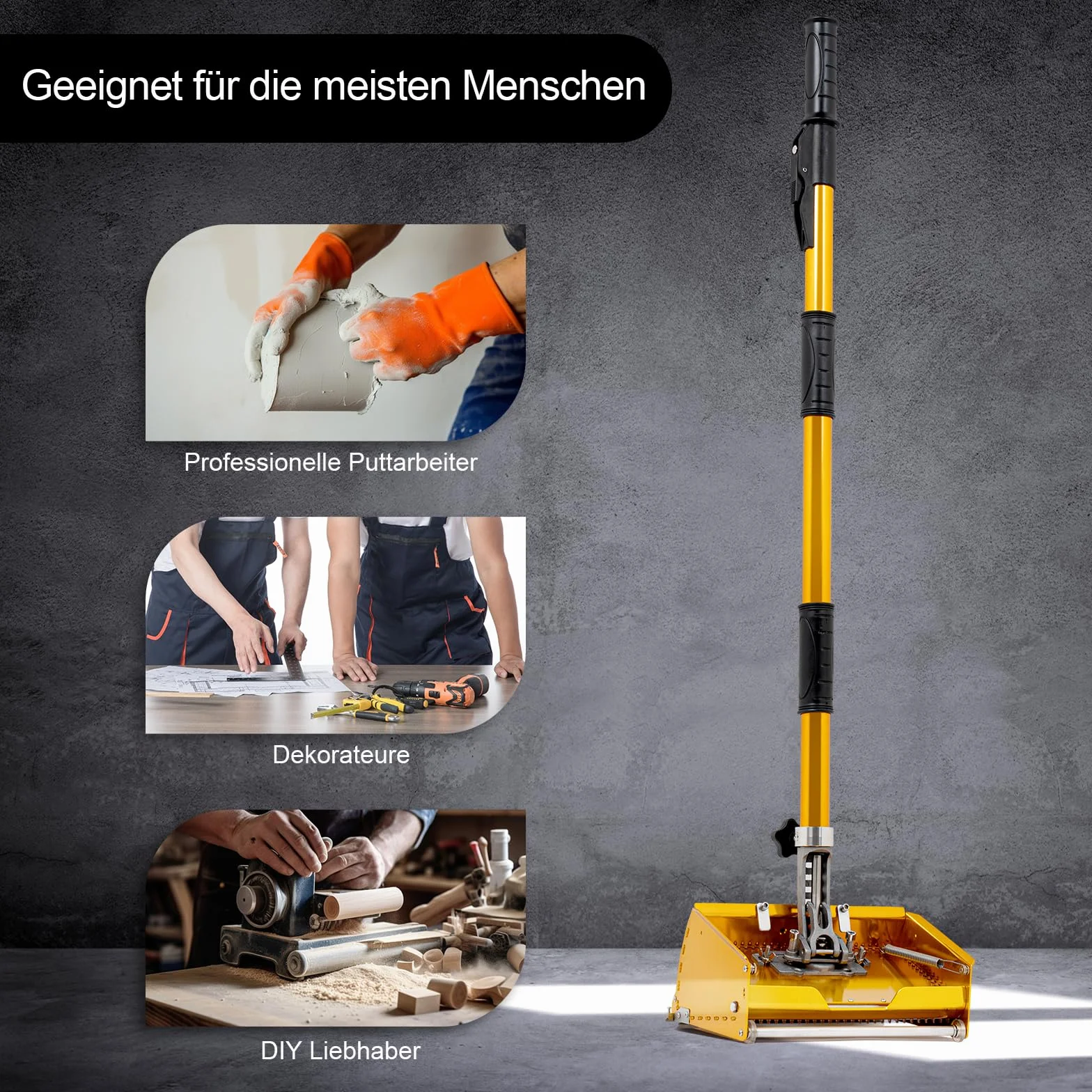 9,8" kielnia do płyt gipsowo-kartonowych, zestaw narzędzi domowych 105-168 cm