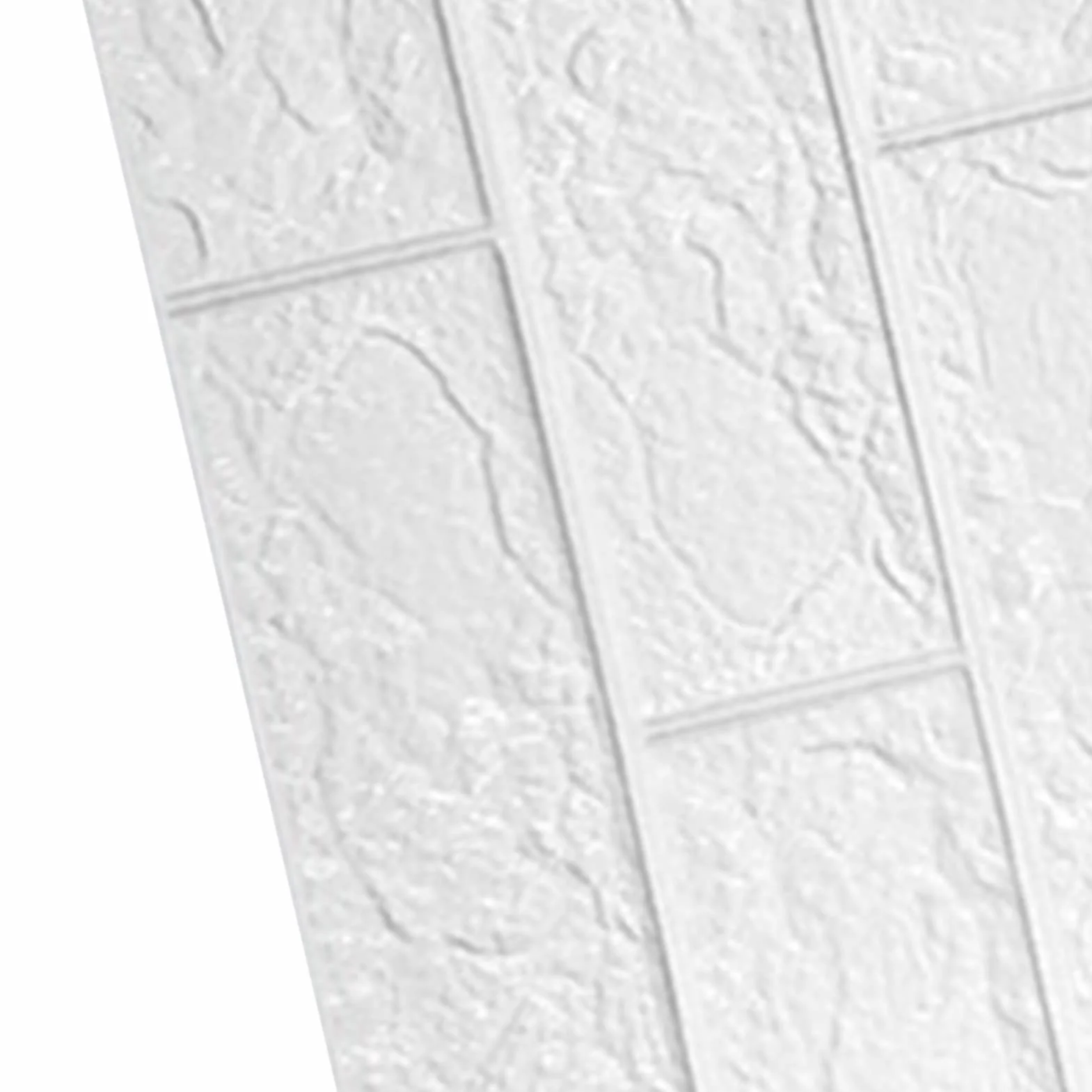 Samoprzylepna Tapeta, 10 Sztuk 3D Panele ścienne ze Sztucznej Cegły Peel and Stick Foam 3D Tapeta z cegłą Faux Cegła Kamienna Tapeta w Tle do Sypialni Dekoracja Salonu