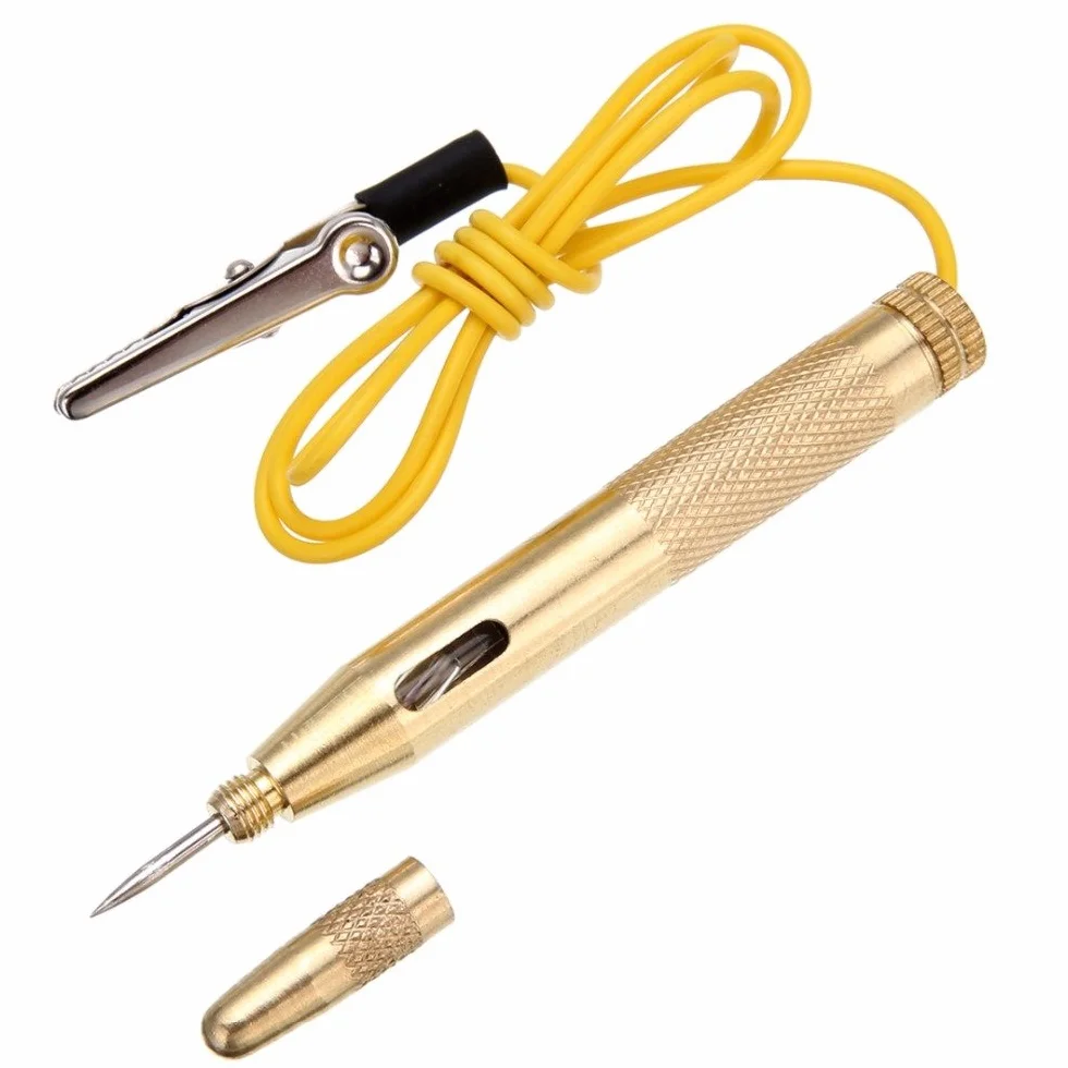 Samochodowy tester napięcia Pen Tool Auto Truck DC 6 V/12 V/24 V światło testowe obwód elektryczny