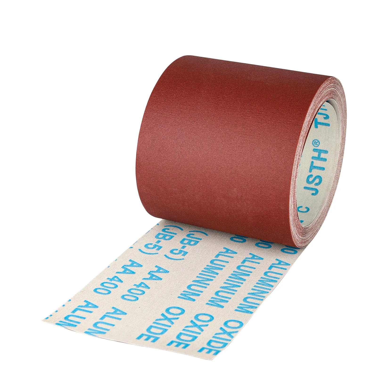 Rolka papieru ściernego o ziarnistości 400, 10 cm x 10 m, rolka tkaniny z tlenku glinu, z pudełkiem 10 cm x 10 m, trwały papier ścierny, do mebli drewnianych, szlifowania, polerowania samochodowego