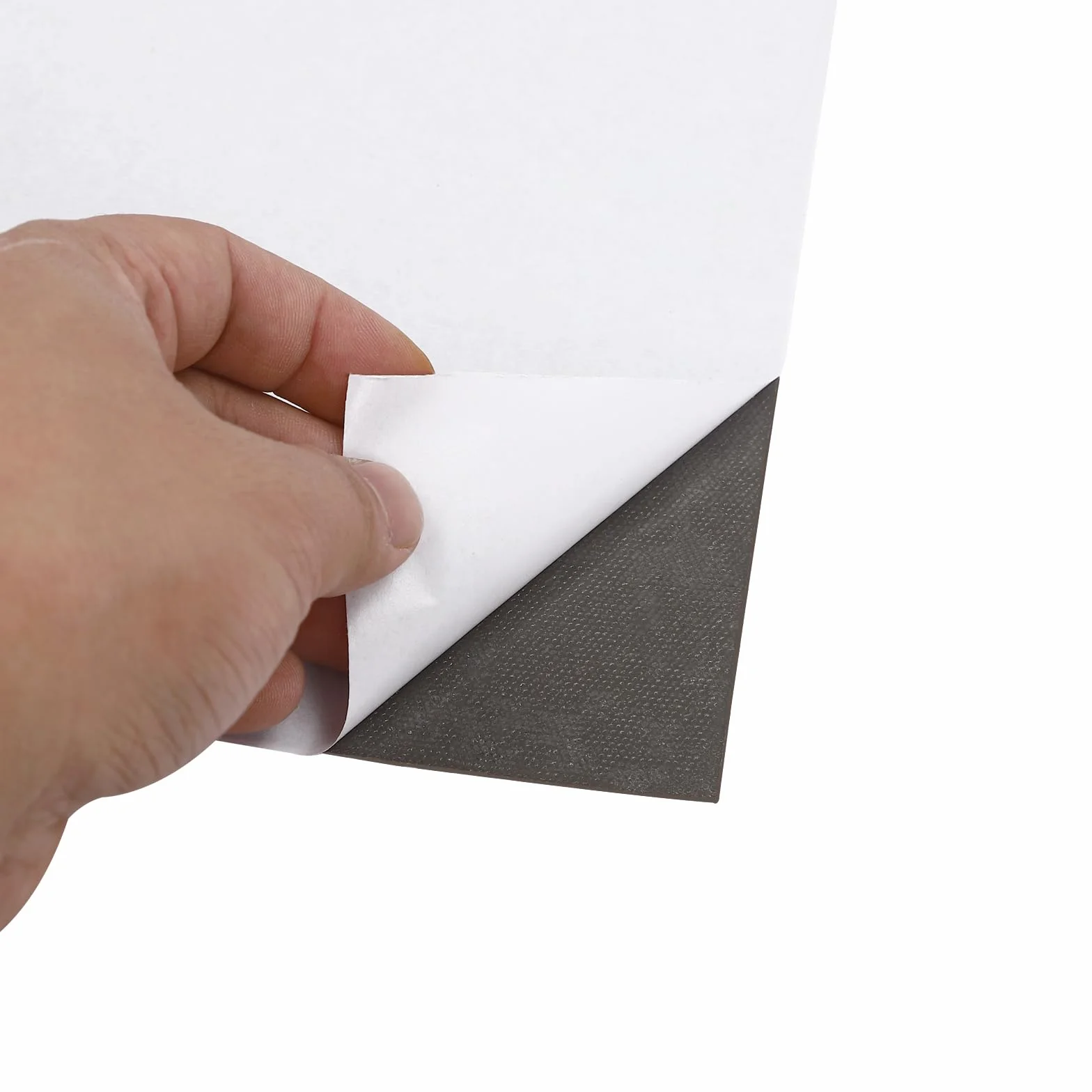 Naklejki na płytki, 12/24 sztuki, na płytki podłogowe, samoprzylepne wykładziny podłogowe PCW do salonu, sypialni, jadalni, kuchni, pralni, 60 x 30 cm (24 szt., białe)
