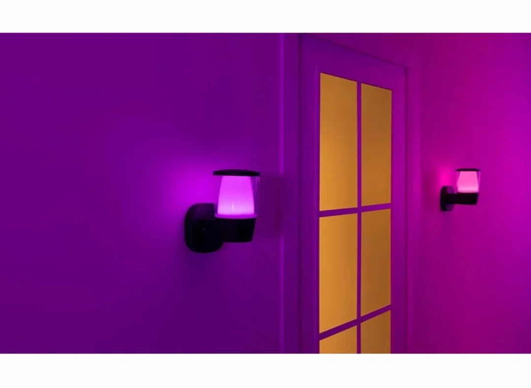 Wiz Inteligentna Lampa Ogrodowa Elpas, Wi-Fi, Bluetooth, Wiele Odcieni Bieli, Szeroka Paleta Kolorów, Sterowanie Aplikacją