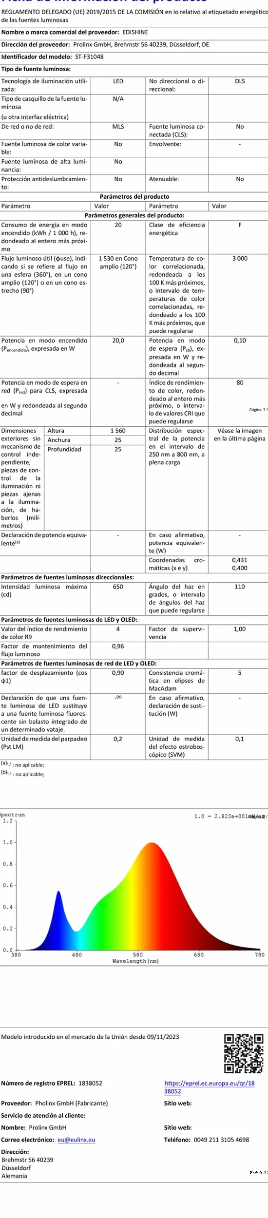 EDISHINE Lampa podłogowa do salonu ze szklanymi półkami, bezstopniowa ściemnianie, 3 temperatury barwowe, przełącznik nożny, drewniany regał narożny z oświetleniem LED, do salonu, sypialni, czarna