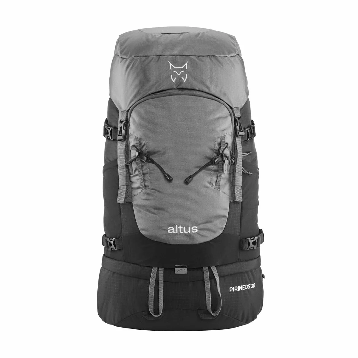 Mochila de travesia con espalda ventilada de 30 l. C: GRIS T: U