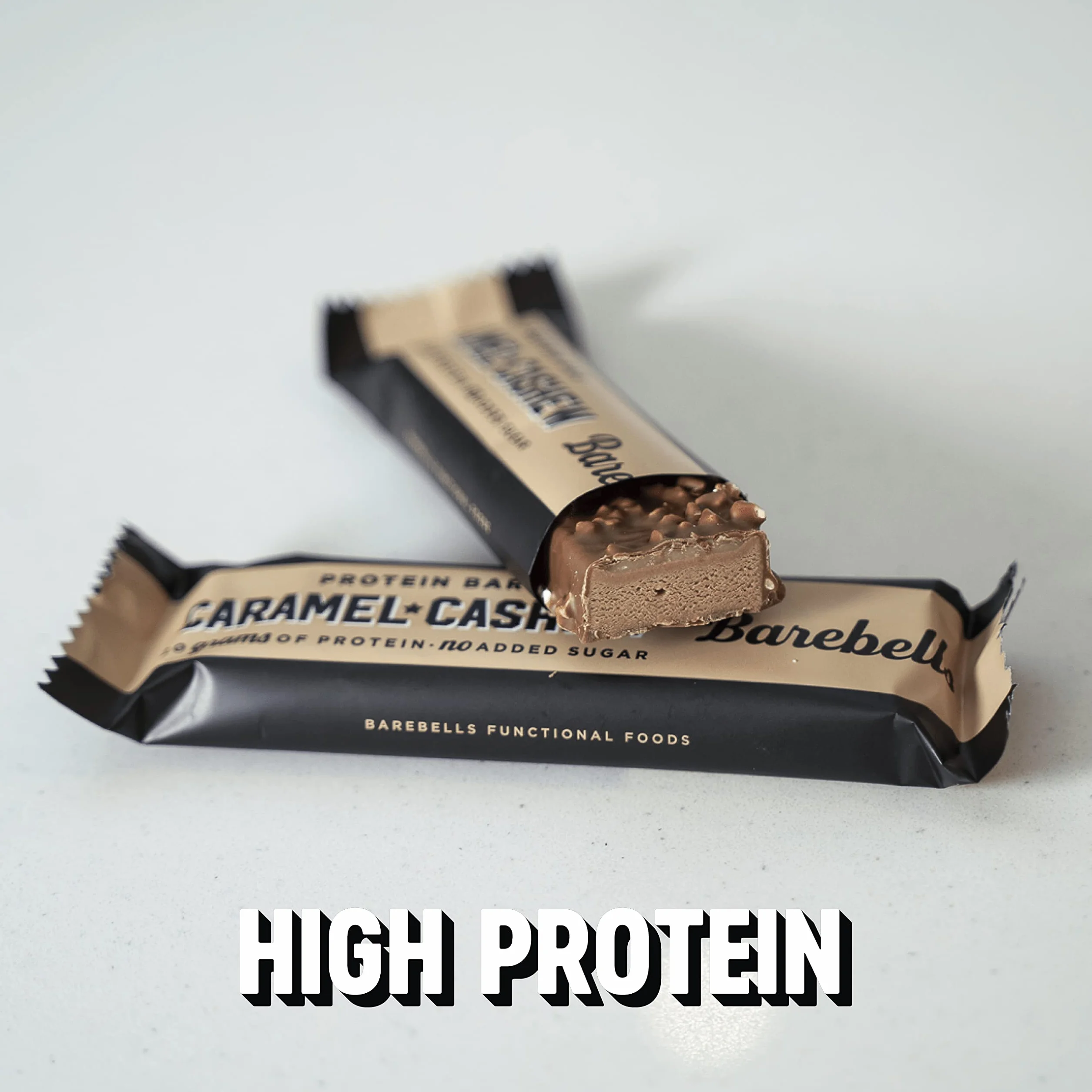 Barebells Protein Bar Caramel Cashew 12X55g