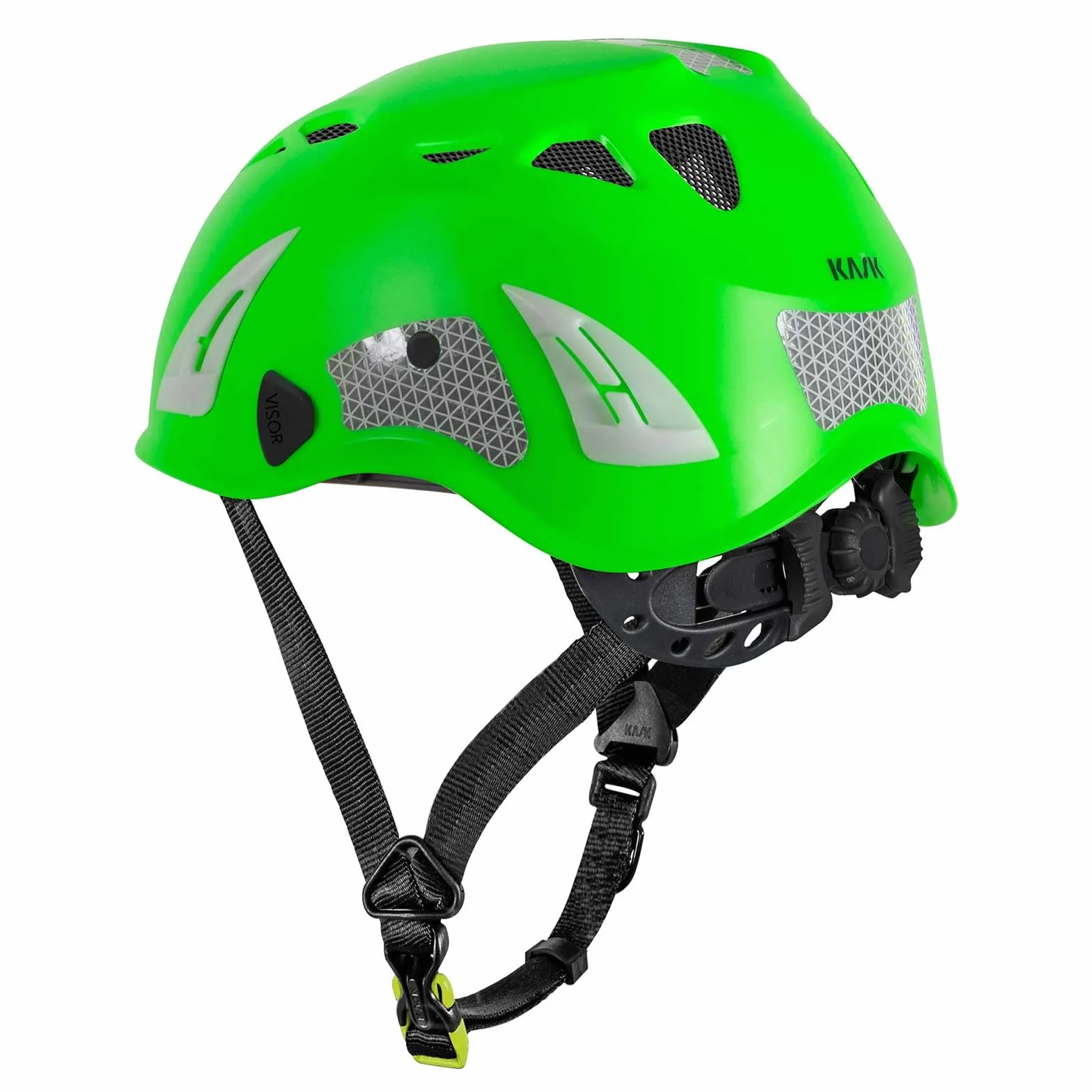 KASK Superplasma PL HiViz 2.0 kask ochronny, kask do wspinaczki górskiej, rozmiar 51-62 cm, uniwersalny, regulowany