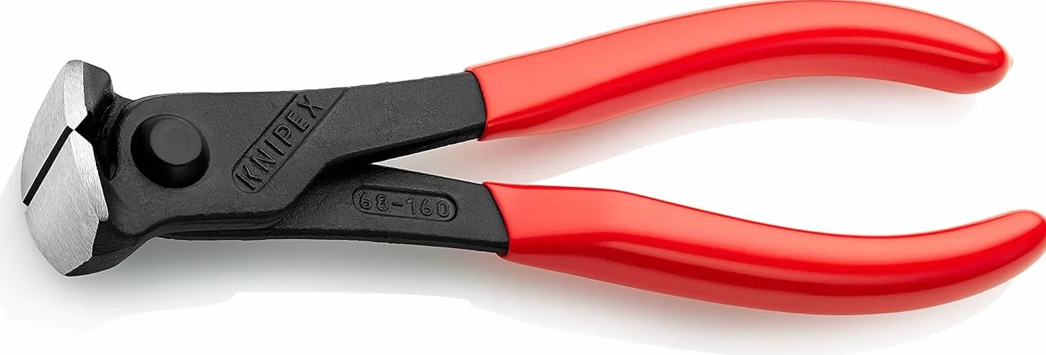 KNIPEX Szczypce tnące czołowe z tworzywa sztucznego, powlekane 160 mm, 68 01 160 EAN
