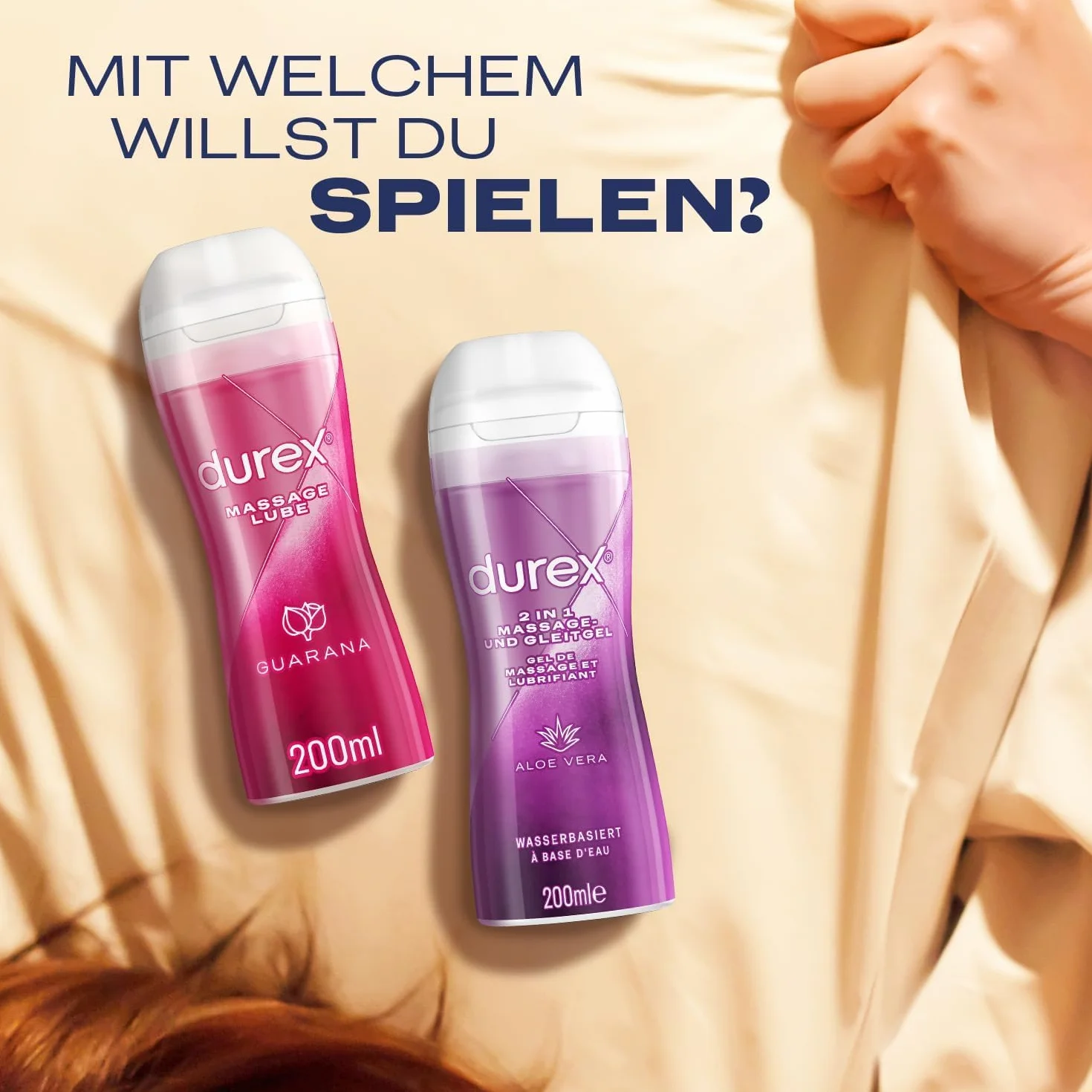 Durex Play 2 w 1 żel do masażu i lubrykantu, aloes, 200 ml