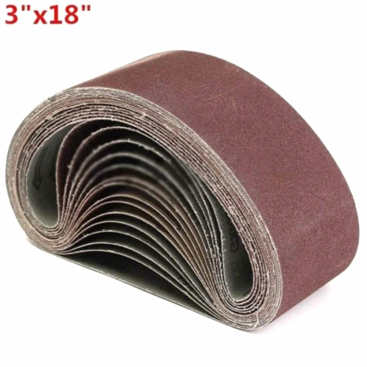 Papier do szlifierki taśmowej, 10 szt. / zestaw 457 x 75 mm, paski szlifierskie, ziarnistość 24-800, drewno, miękki metal, polerowanie, taśmy ścierne do szlifierki taśmowej, narzędzia ściernego