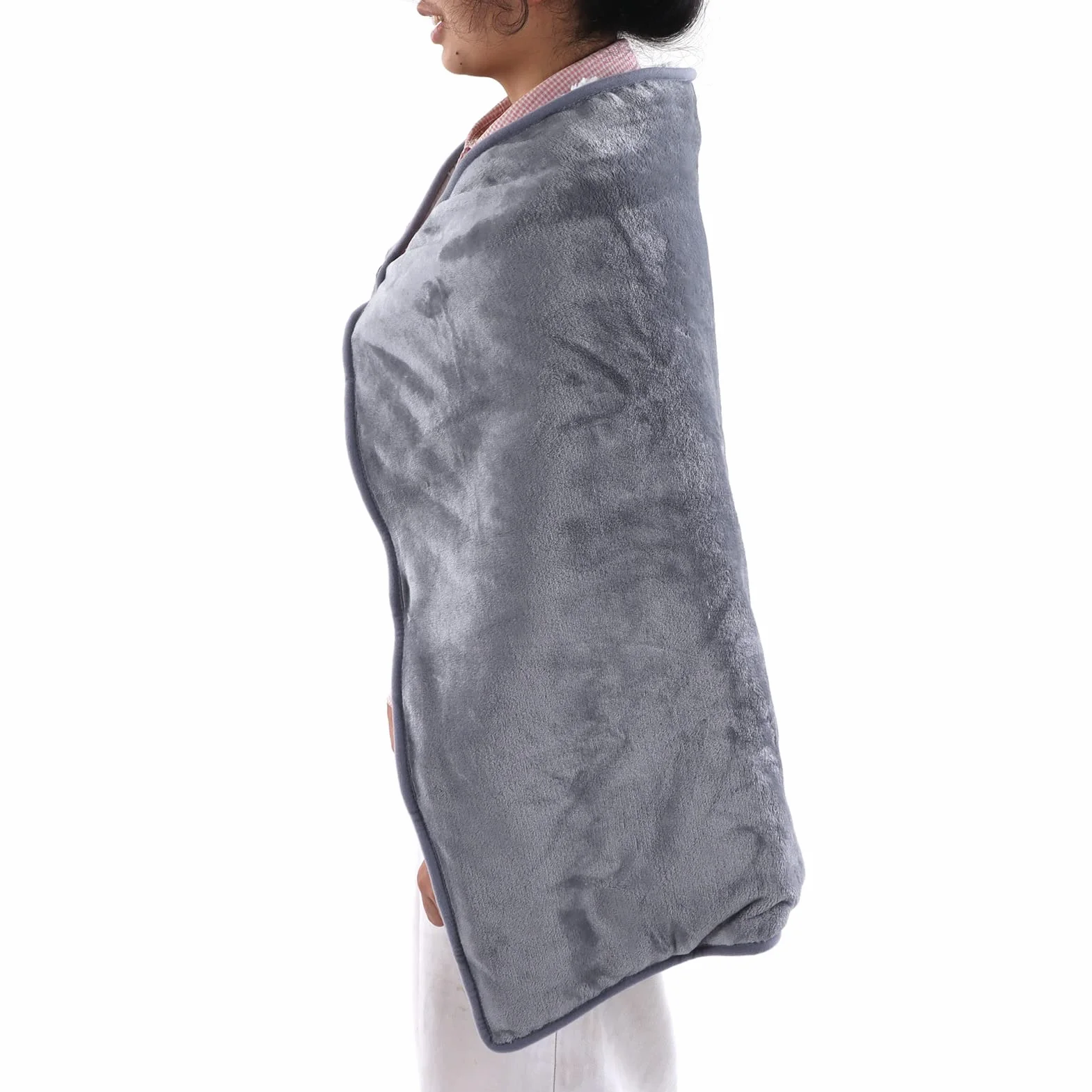 Elektryczny Podgrzewany Koc 5V 80W 100x70cm USB Flanelowy