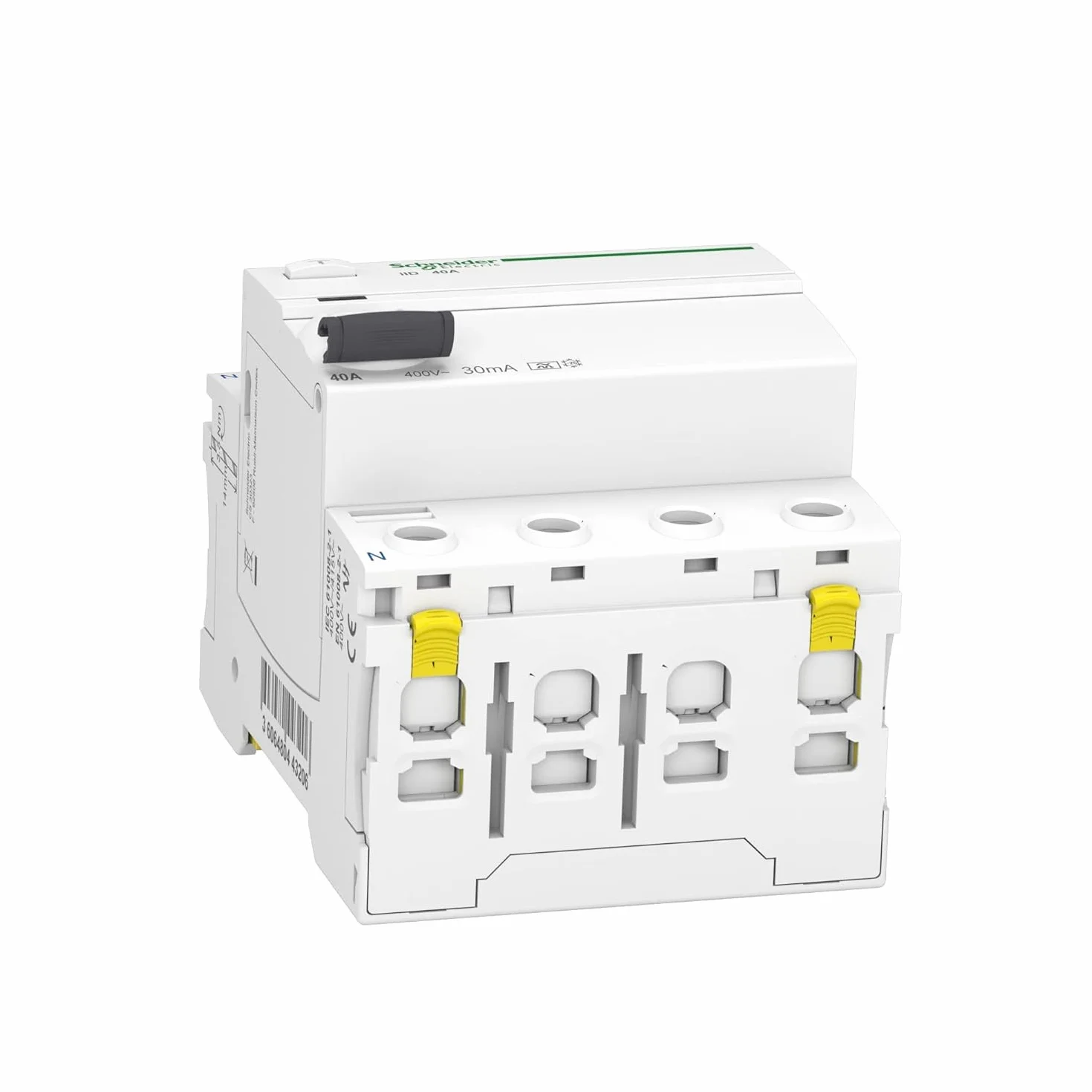 Schneider Electric Wyłącznik Różnicoprądowy, Biały, Typ A