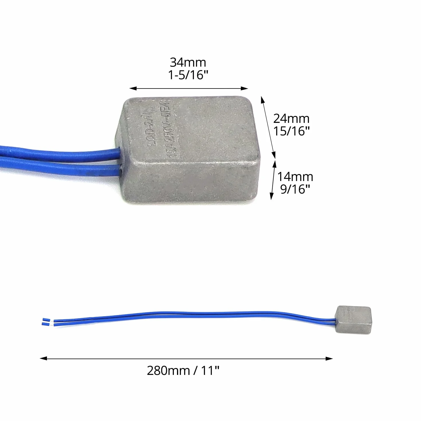 QWORK® Zestaw modułów Softstart, łagodny rozruch 15 A 230 V, odpowiedni do pił tarczowych, wiertarek elektrycznych, młotów elektrycznych