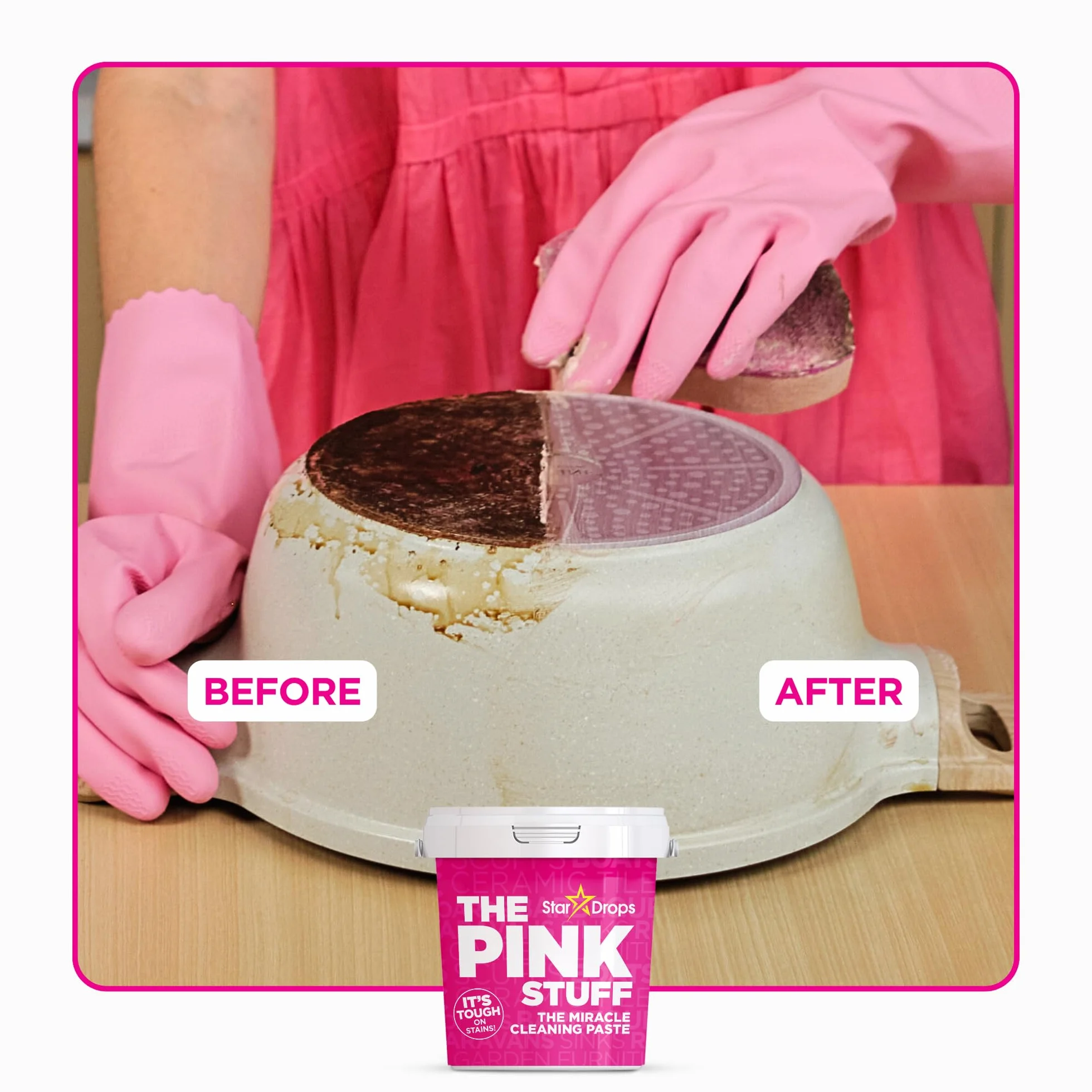 Pasta do czyszczenia | THE PINK STUFF | Opakowanie 850 g |