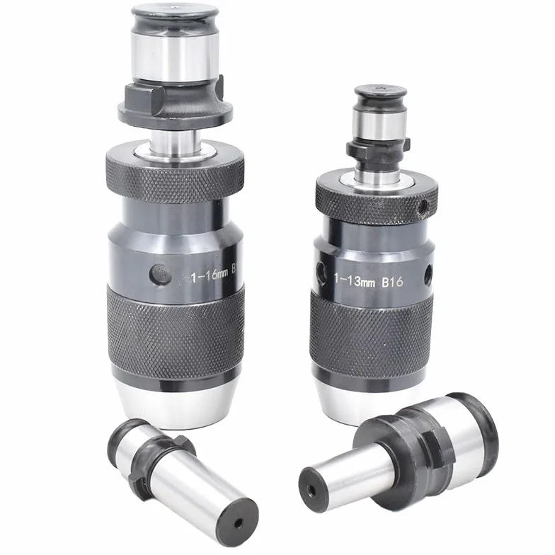 1 szt. adapter do samozaciskowego uchwytu wiertarskiego bezkluczykowego do B12 B18 GT12 B16 GT24 TC820 - Quick Chuck(TC820-B16(1-16mm))