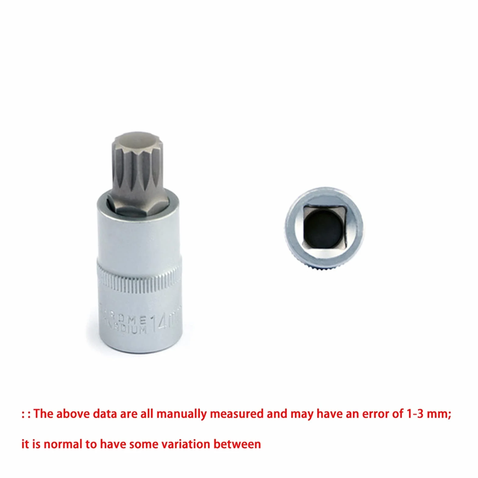 8 szt. 1/4" 3/8" 1/2" Zestaw nasadek Torx, adapter imbusowy, bity wielowypustowe, głowica uniwersalna do klucza dynamometrycznego, grzechotka, klucz nasadowy, uchwyt wiertarski