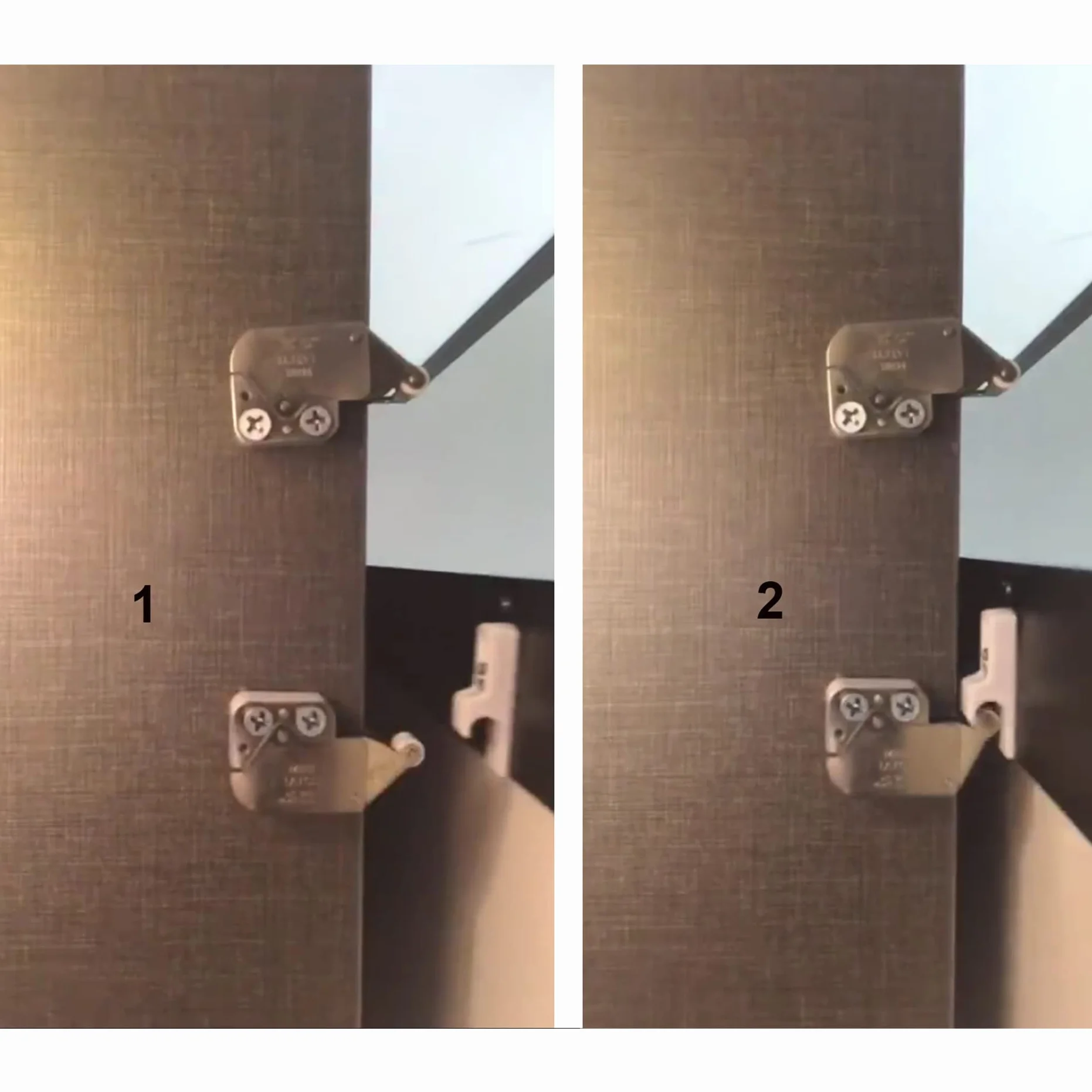 Push to Open Mini Zatrzask do Szafek kuchennych Drzwi do Szafy Automatyczny Zatrzask Sprężynowy Dotykowy do Mocowania Śrubowego 15 szt