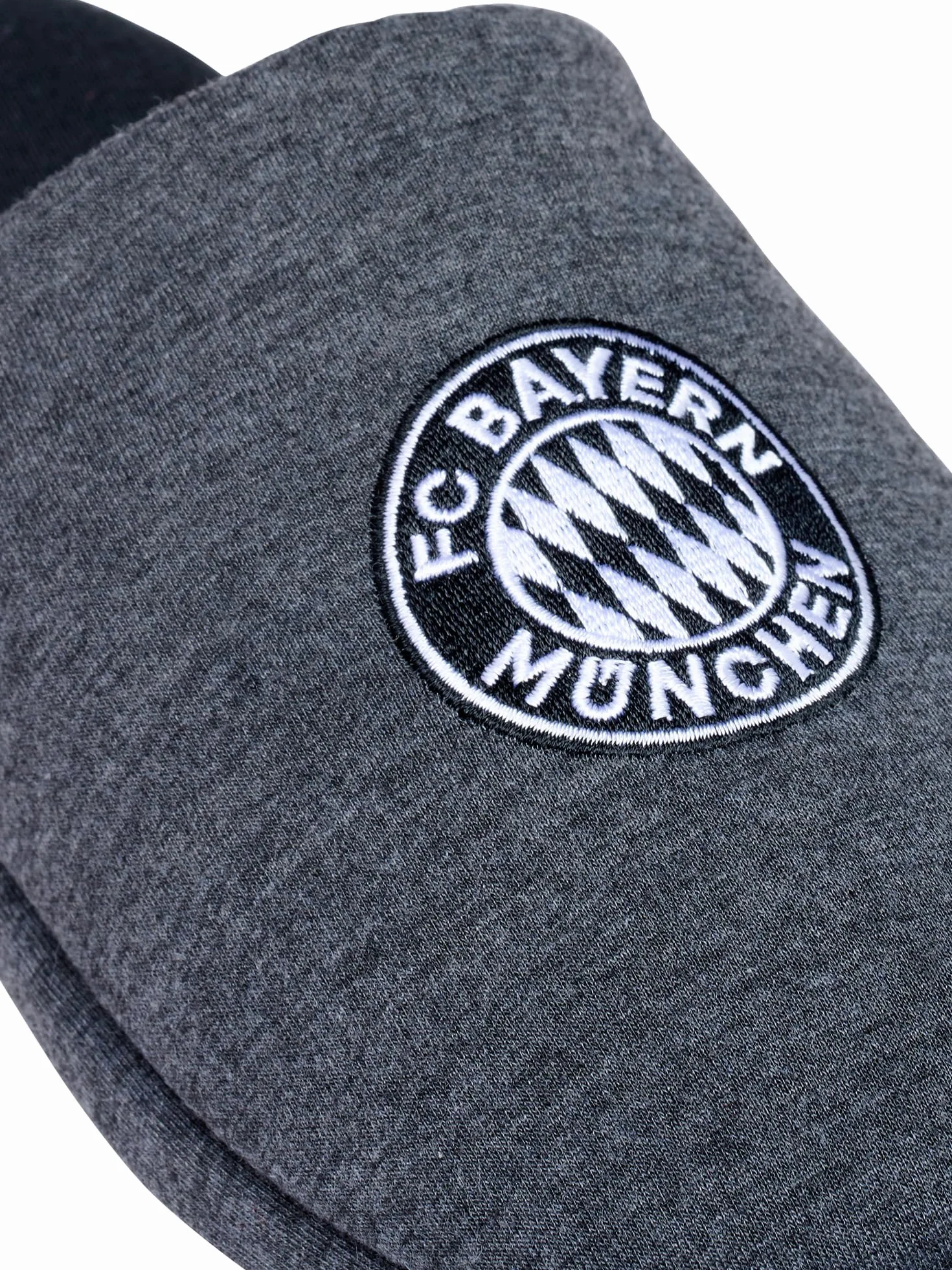 FC Bayern München Pantofle/kapcie Logo czarne