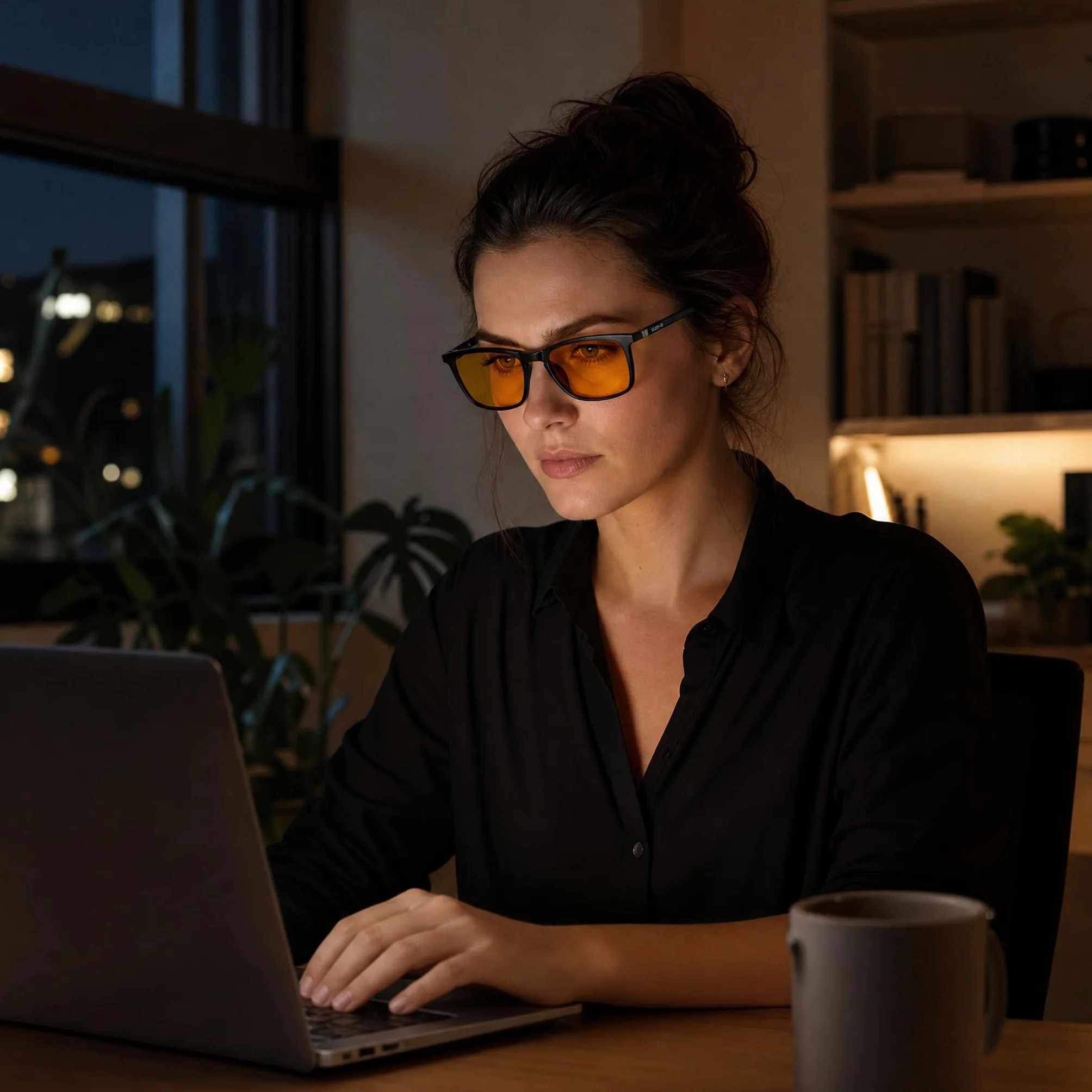 SLEEP-3R 100% filtr niebieskiego światła i filtr zielonego światła, czerwone okulary, okulary do komputera, do gier, filtr UV, niebieskie światło, blokujące światło, dla kobiet i mężczyzn