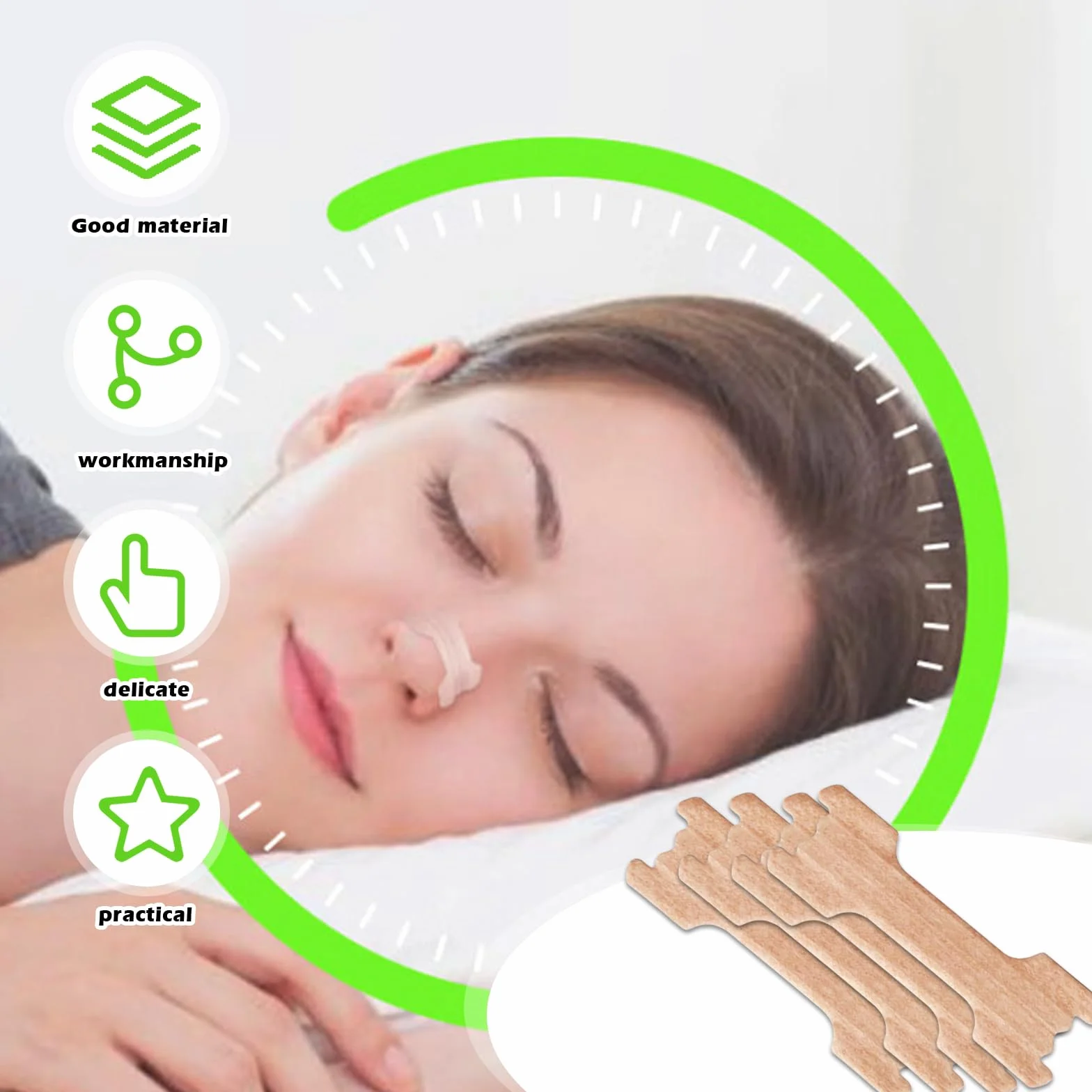 Sporgo plastry do nosa 120 sztuk 66 x 19 mm mocne łagodzą przekrwienie