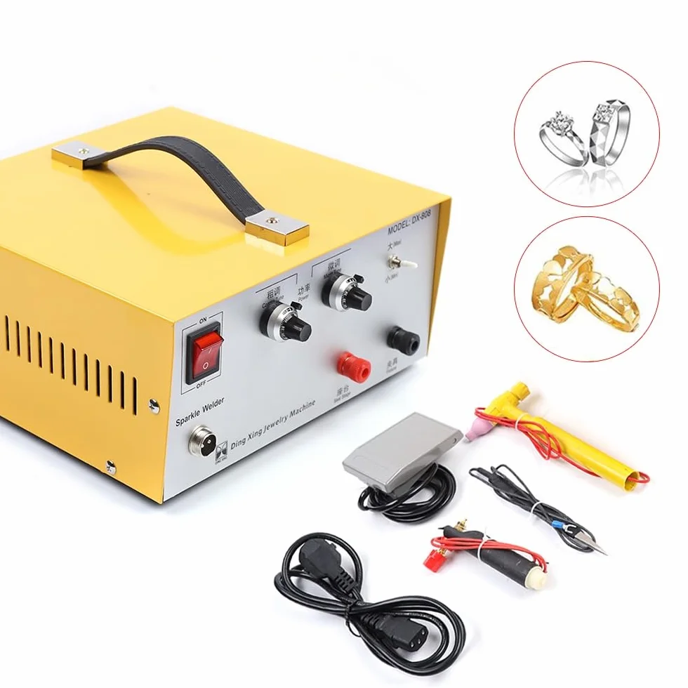 Spawarka punktowa do biżuterii, elektryczna maszyna lutownicza, spawarka punktowa do biżuterii, spawarka punktowa 600 W