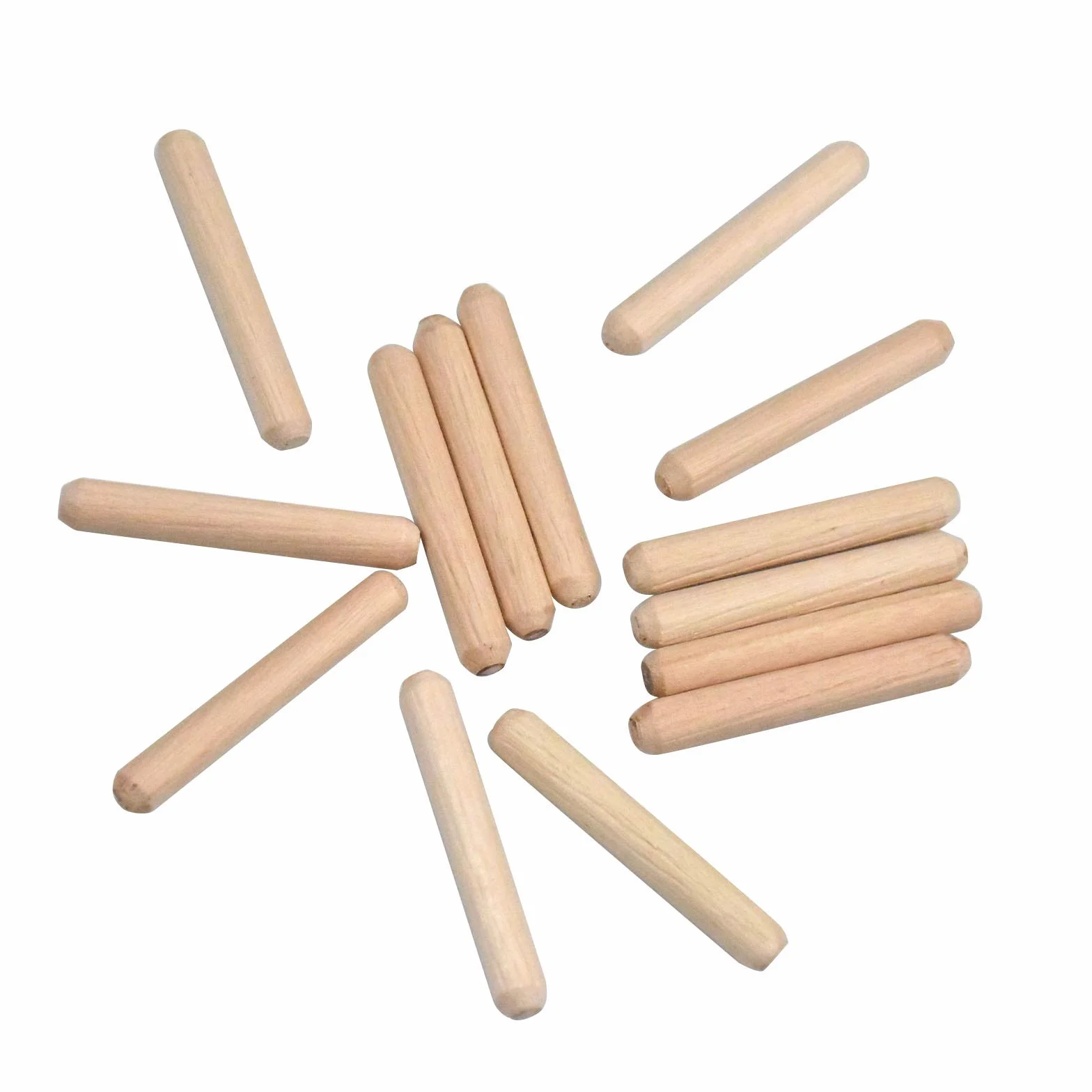 Drewniany kołek rozporowy z drewna bukowego, niewidoczna wtyczka do mebli DIY, dla amatorów mebli i stolarzy, 6 mm x 40 mm