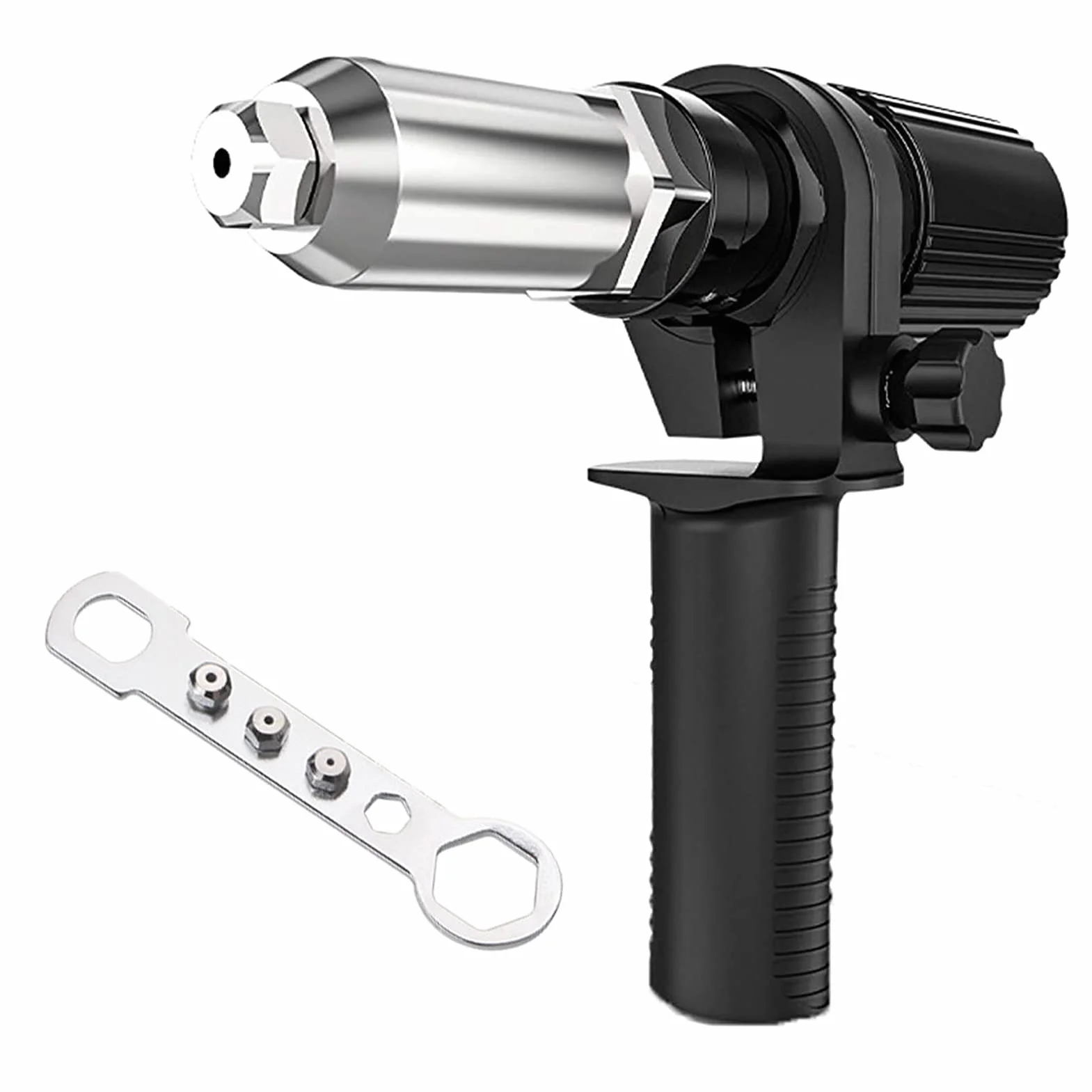 N/H Alldo elektryczny adapter do nitów zrywalnych, adapter do nitów zrywalnych, pistolet do nitów rdzeniowych, akcesoria do wkrętarek akumulatorowych i wiertarek