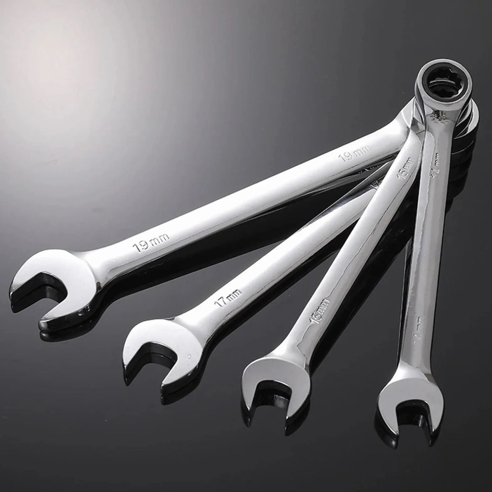 Wielofunkcyjny klucz nastawny 20 szt. 6 mm-22 mm, dwufunkcyjny, otwarty klucz Torx, grzechotka, stal chromowo-wanadowa, narzędzie dwugłowe do napraw(21mm)