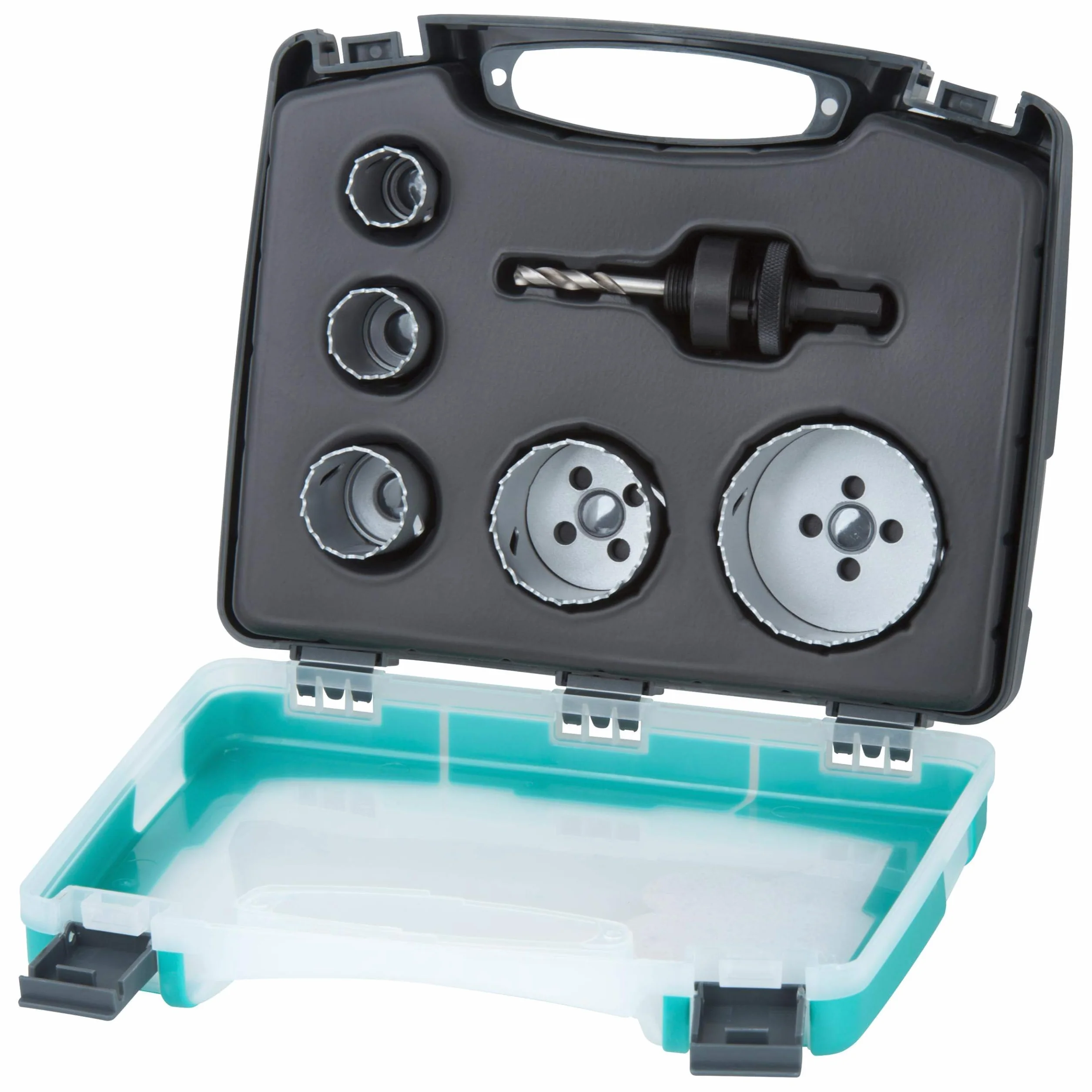 Wolfcraft 3498000 zestaw otwornic Big 7-częściowy
