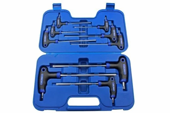 US PRO 9 szt. uchwyt T klucz torx/imbusowy/zestaw odporny na t10 - T50 1613