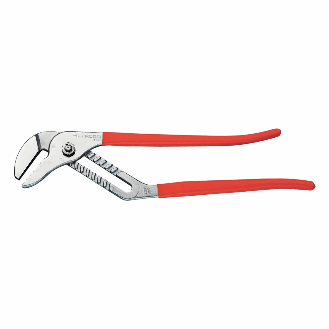Facom 481.4 Szczypce wielotakowe, czerwone i srebrne, 412 mm