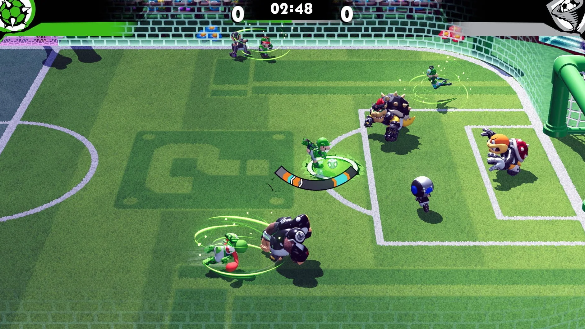 Nintendo Mario Strikers: Battle League Football Standard Néerlandais, Anglais, Espagnol, Français, Italien, Portugais,