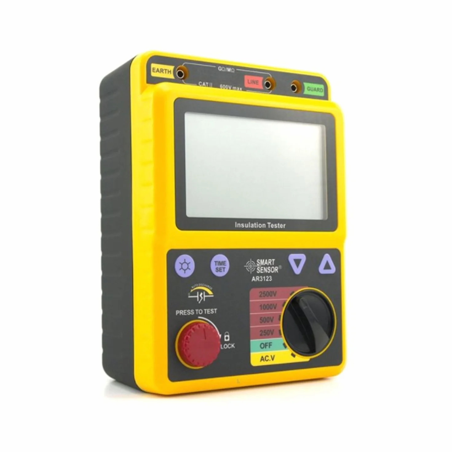 250~2500V cyfrowy tester izolacji wysokiego napięcia Megohmeter Tester napięciowy Meter AR3123