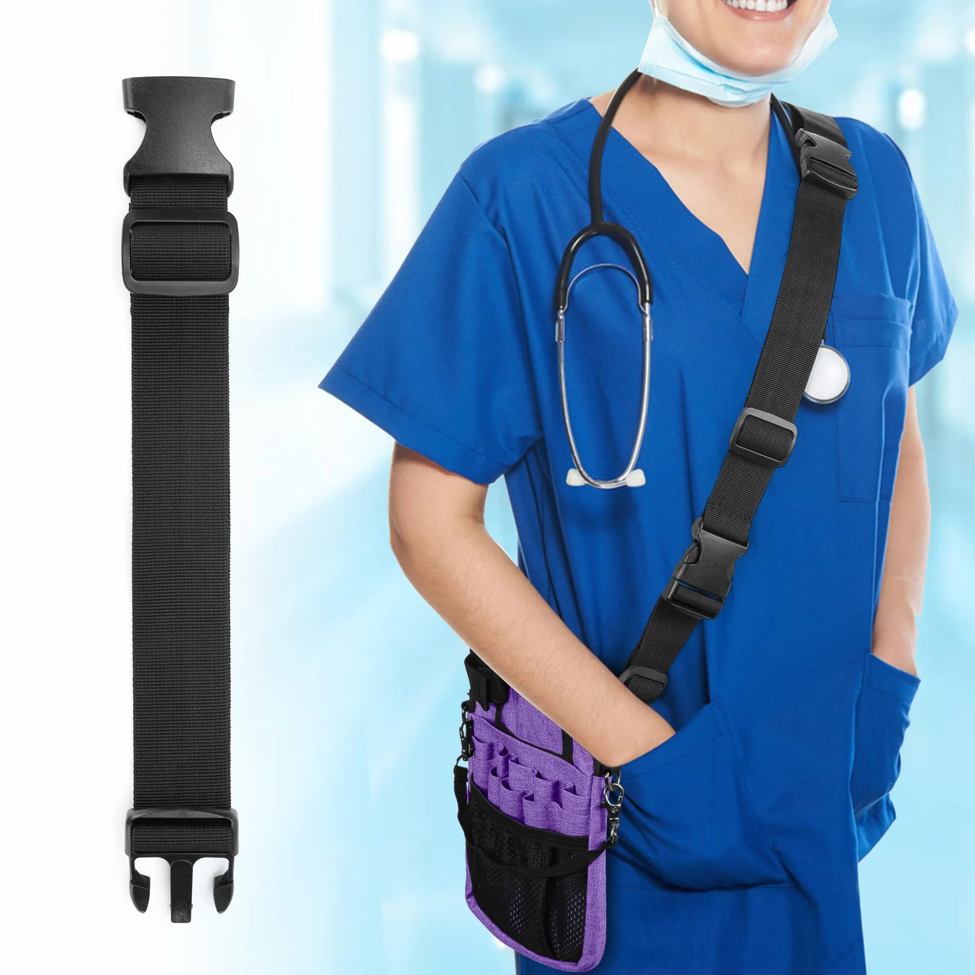 Trunab Pasek Przedłużający z Regulowaną Klamrą 30,5-50,8 cm
