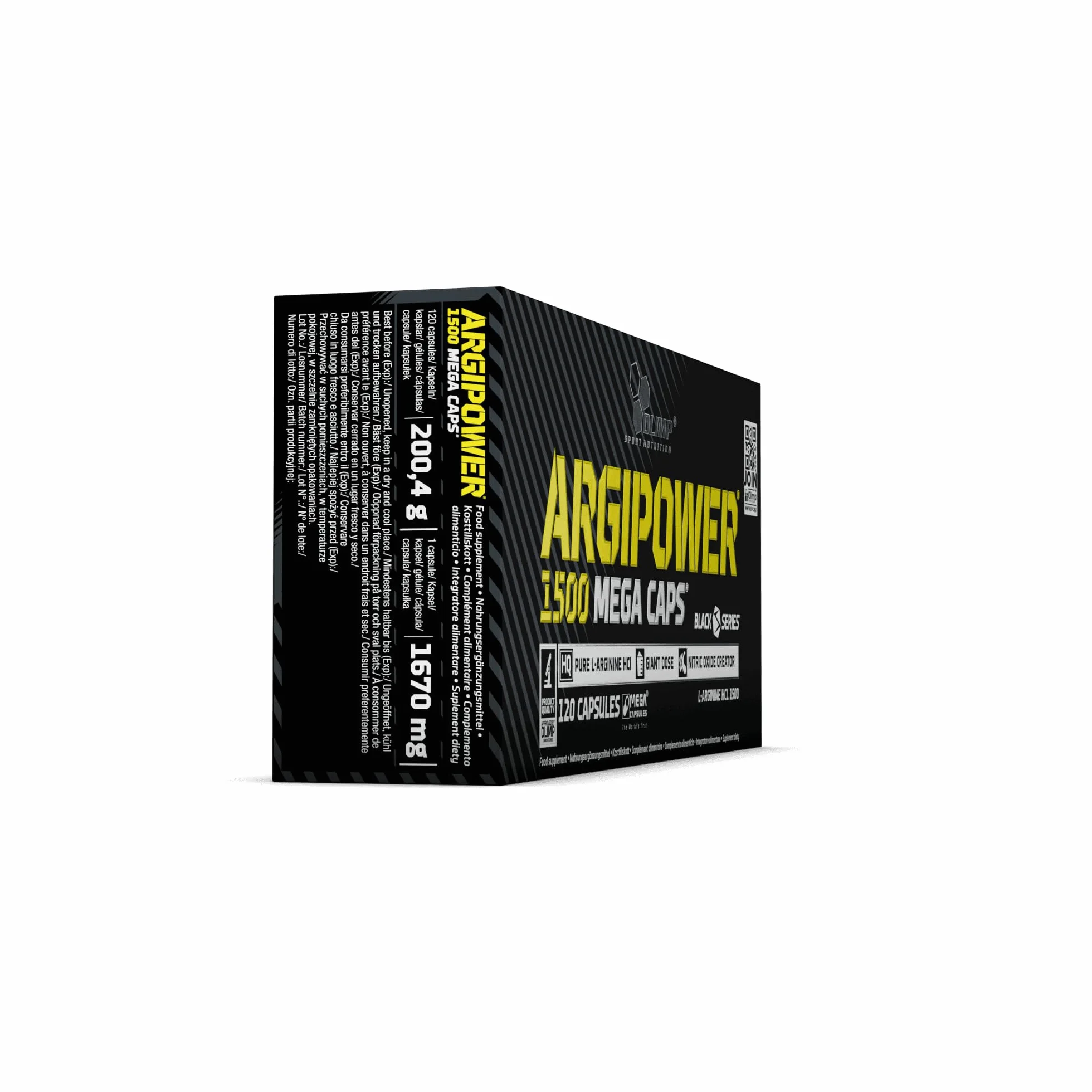 Olimp ArgiPower 1500 Mega Caps 120 Kapsułek