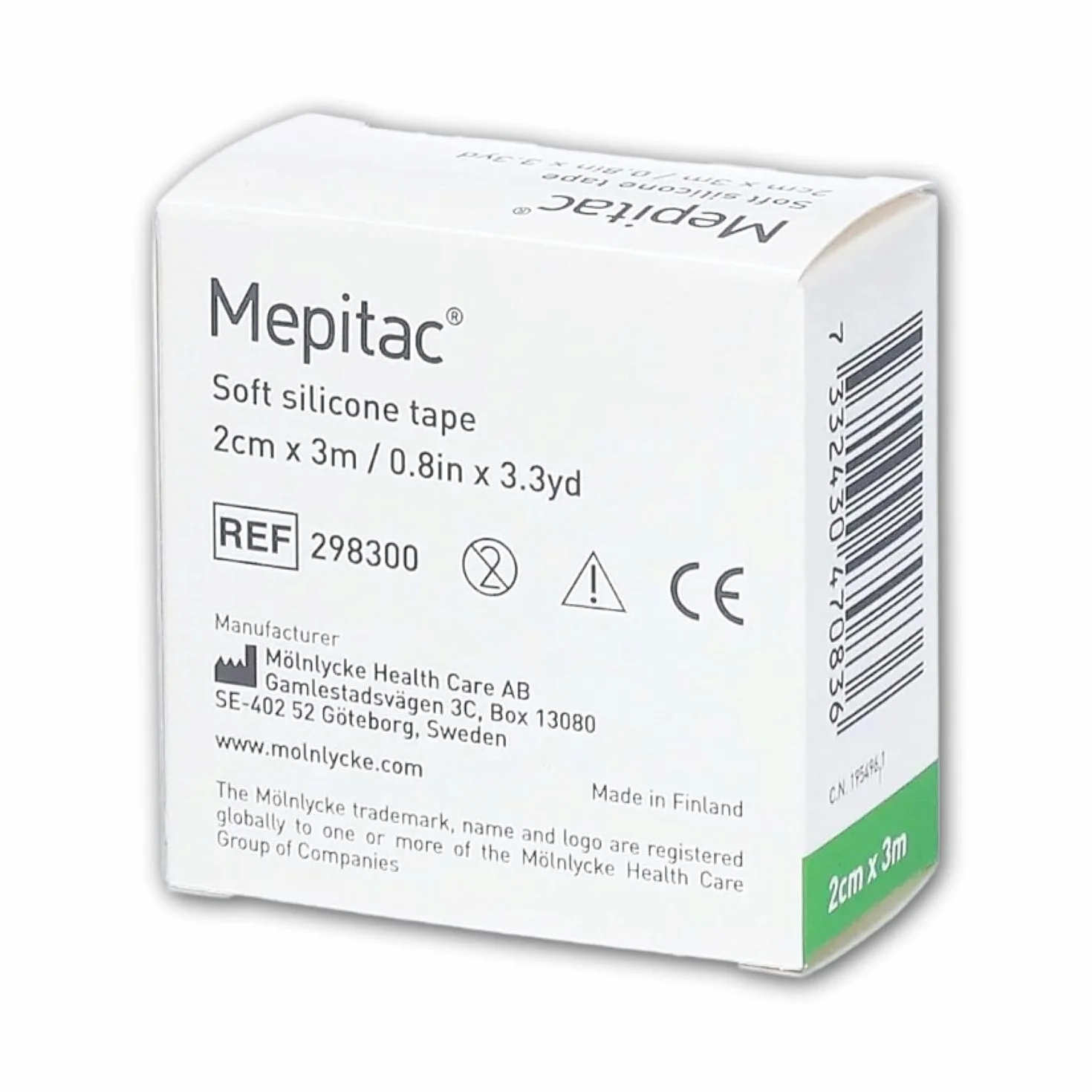 Mölnlycke Mepitac 2 cm x 3 m miękka taśma silikonowa