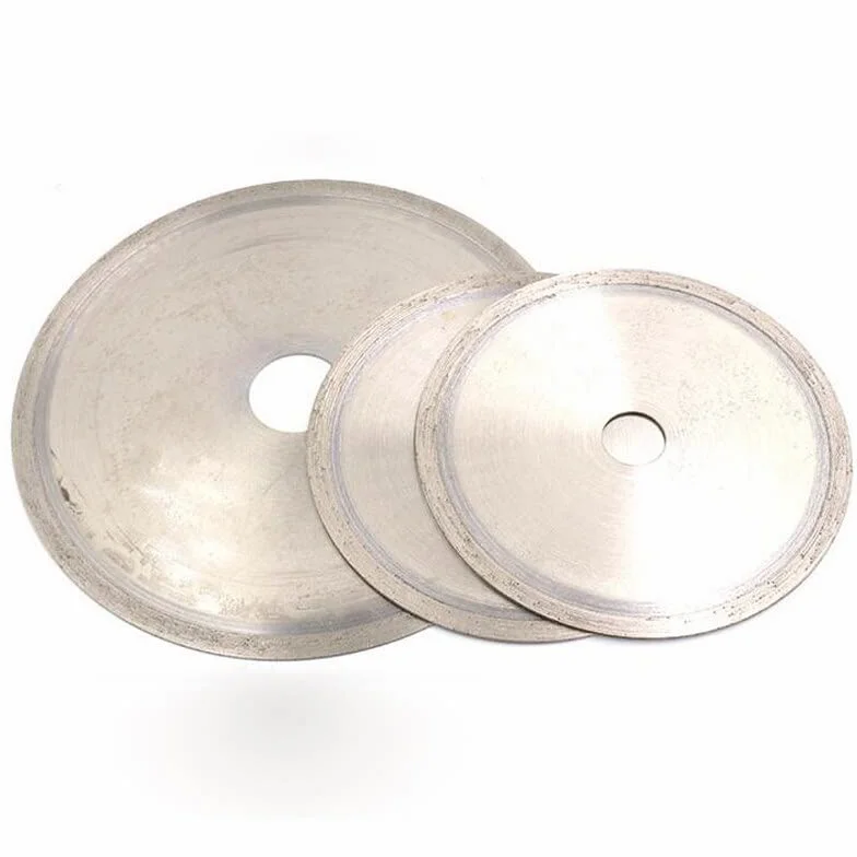 Ostrza do cięcia szkła, Do kamieni szlachetnych z jadeitu Agat i kryształy Średnica 110-450 mm Grubość 0,5-1,2(110x16x1.0mm)