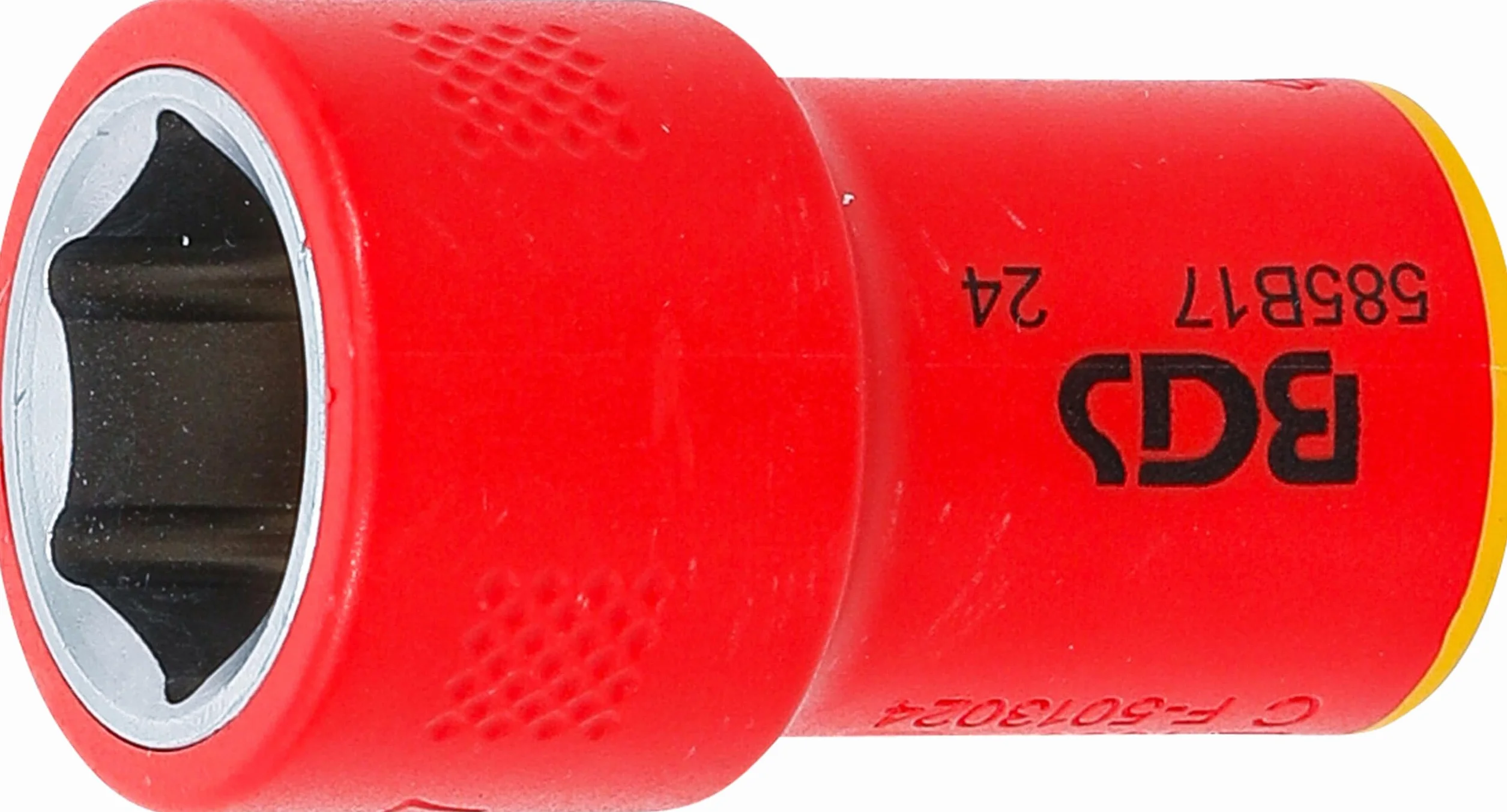 BGS 35877 | Nasadka sześciokątna VDE | 10 mm (3/8") | 17 mm