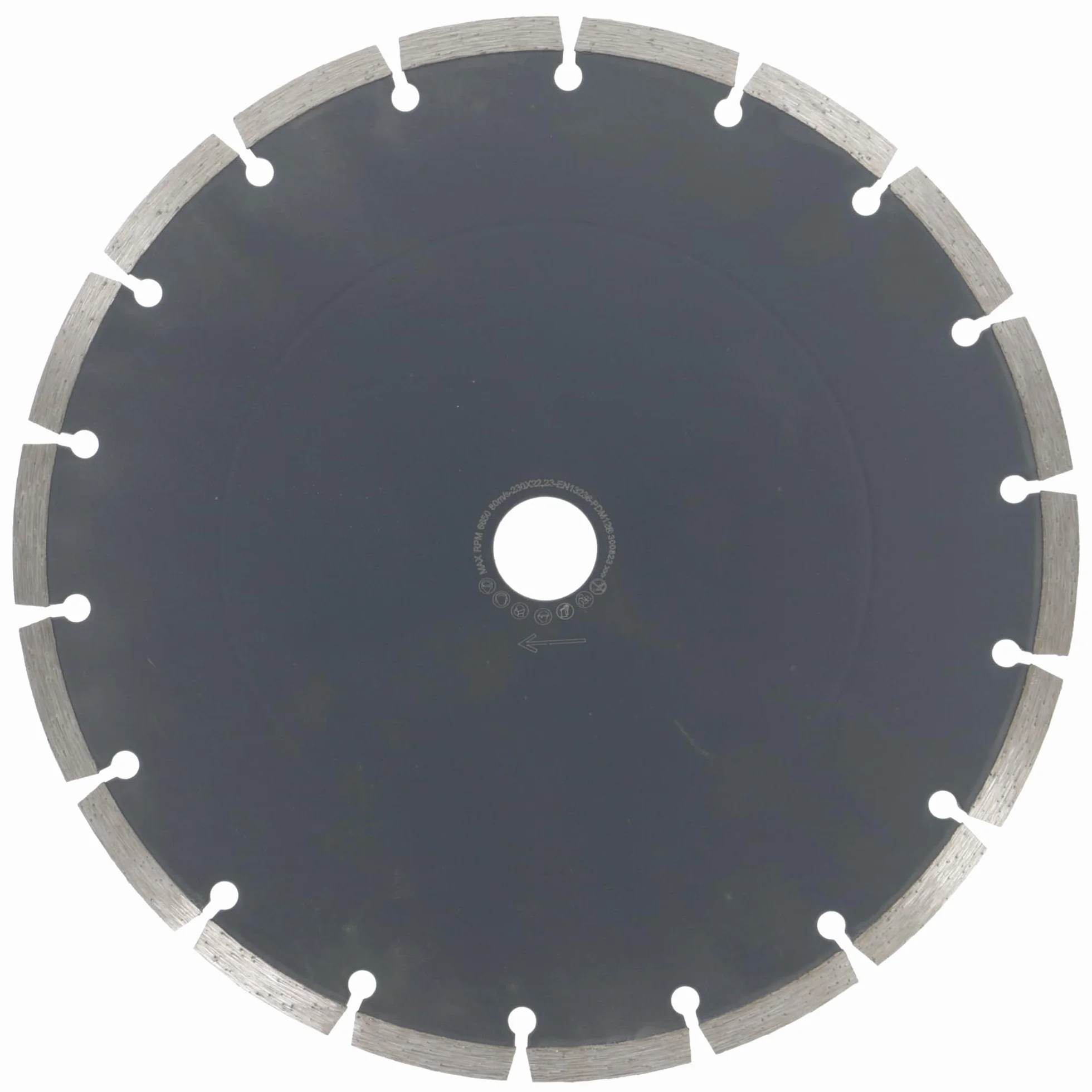 PRODIAMANT 2 x diamentowa tarcza tnąca, uniwersalna, 230 mm, do kamienia, betonu, granitu, muru, cegły, akcesoria do szlifierek kątowych