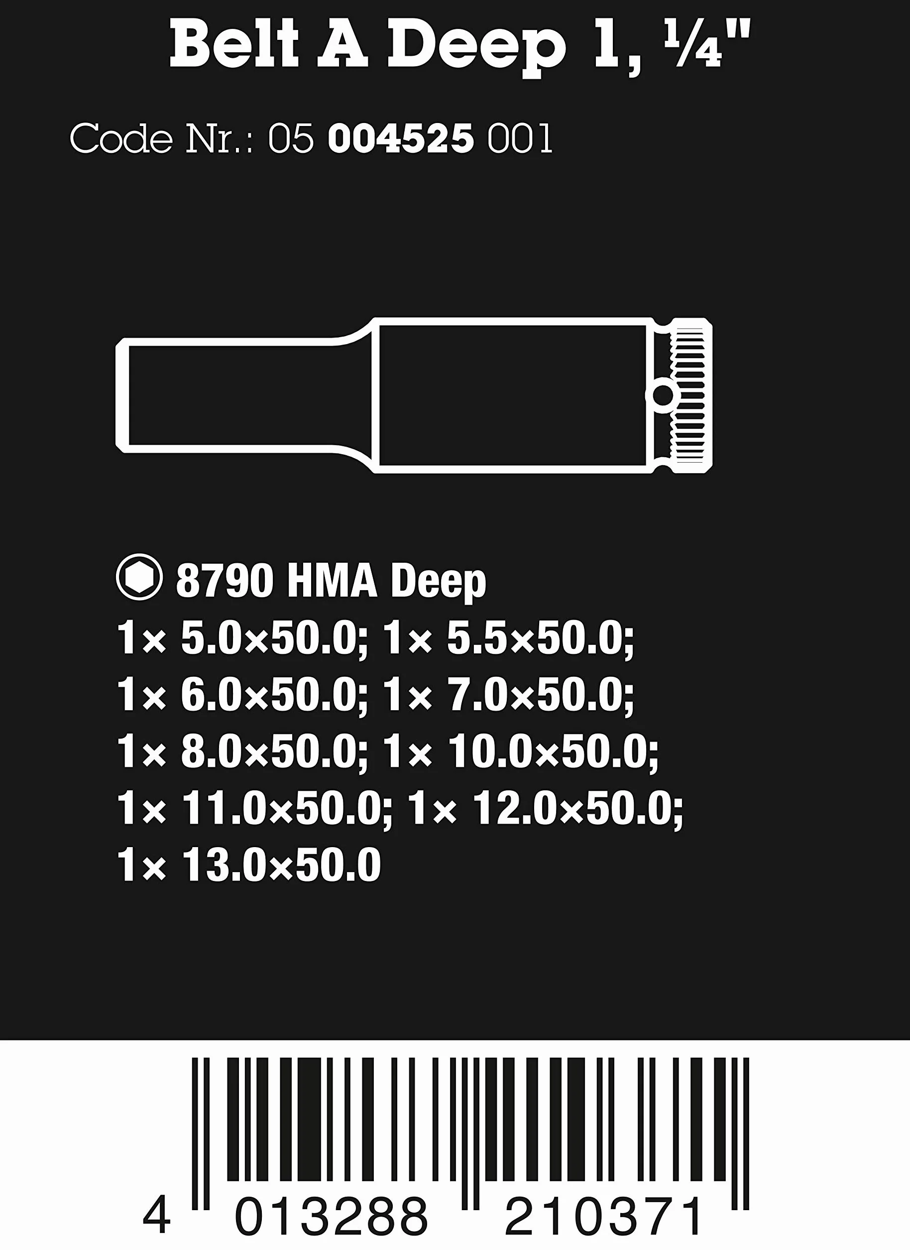 Wera Belt A Deep 1
