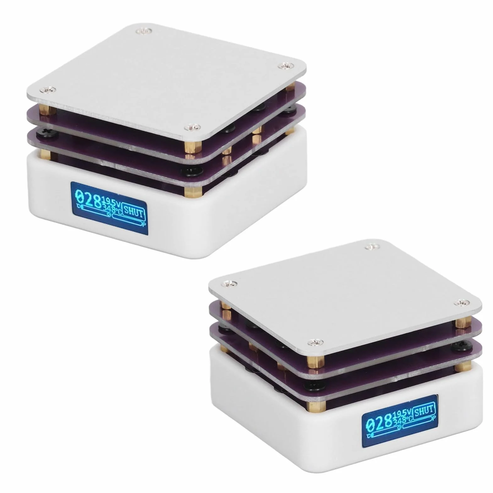 Mini elektryczna płyta grzewcza do lutowania stacja z ekranem LED do naprawy elektronicznej