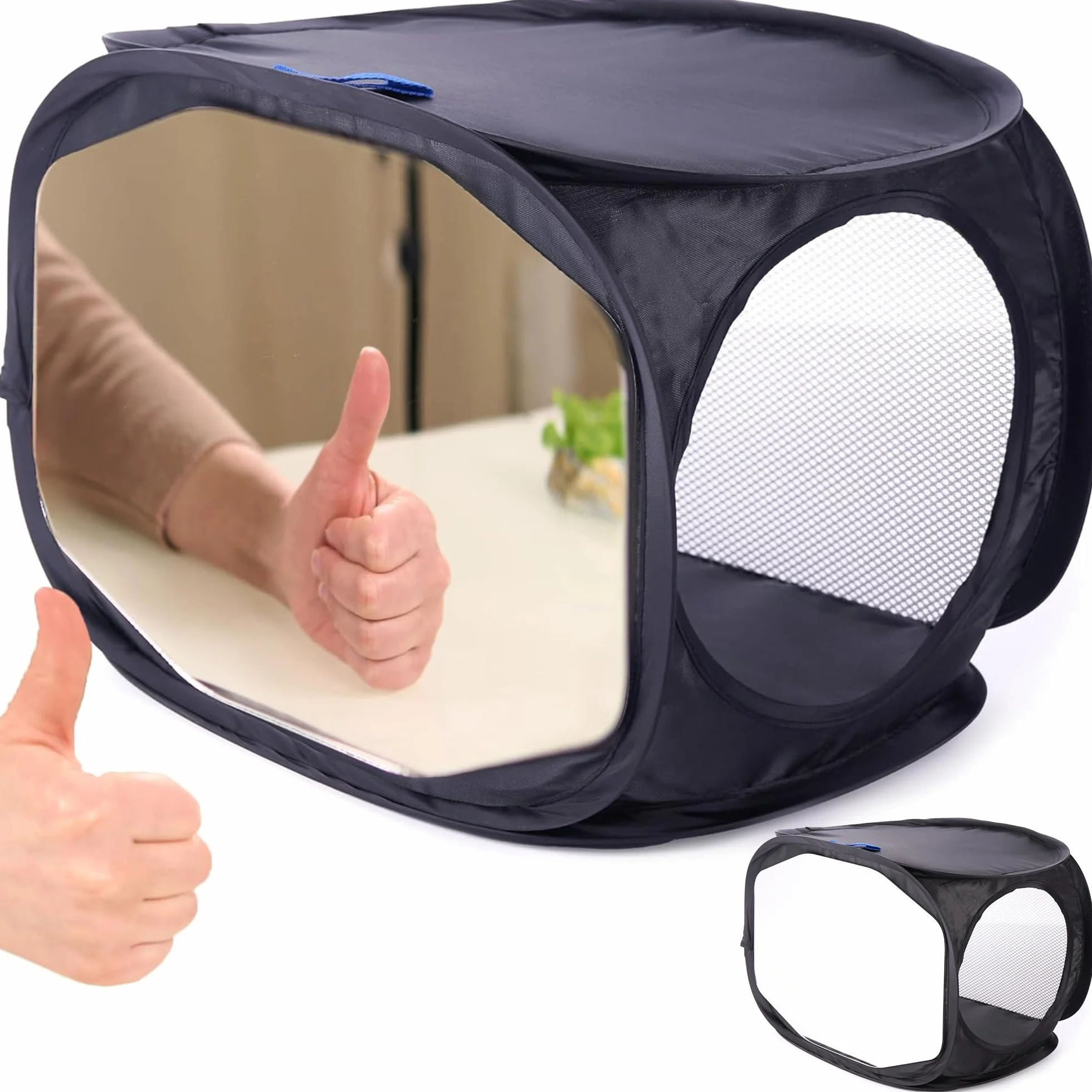 Pudełko Do Terapii Lustrzanej Dla Rehabilitacji Po Udaru | Terapia Lustrzana Dla Powrotu Do Sprawności Po Udaru | Dla PLP, CRPS, Urazów Nerwów Obwodowych I Mirror Therapy Box