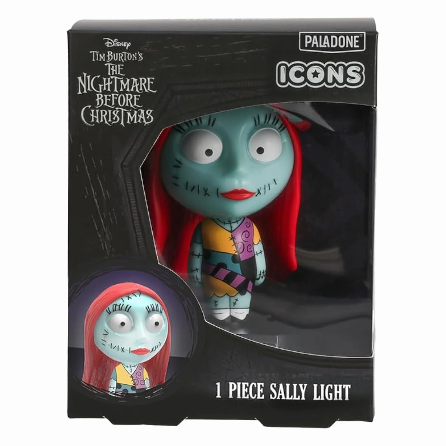 Paladone Sally Icon Light 10 cm Nightmare Before Christmas licencjonowany zasilanie bateryjne